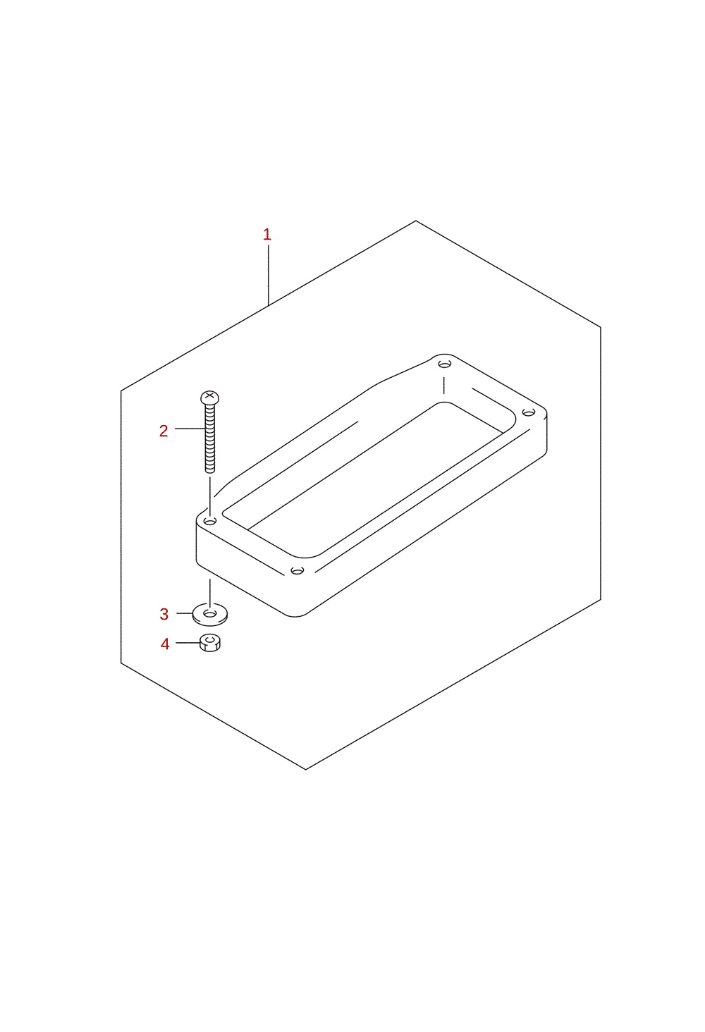 Remote control spacer (optional)