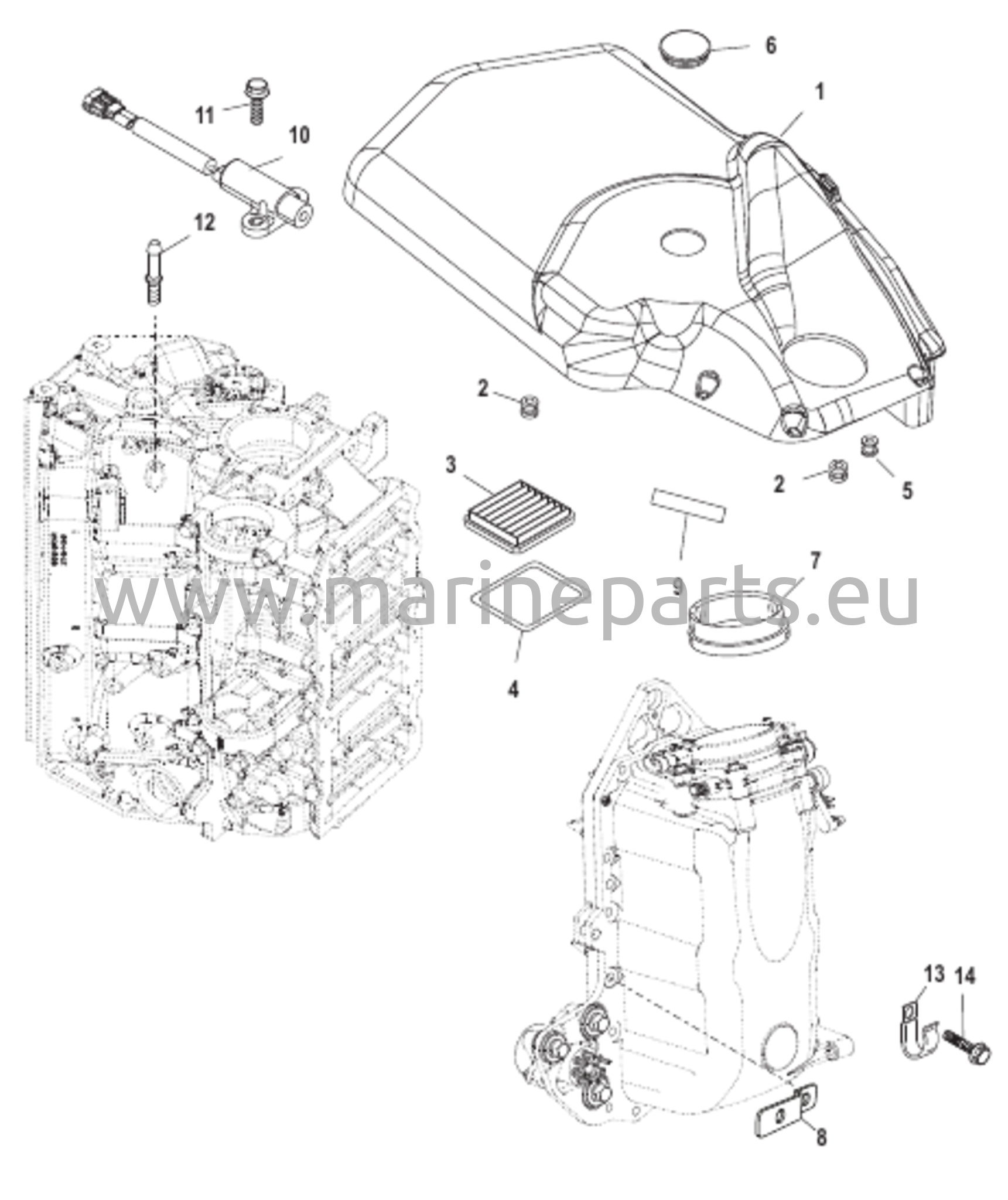 Air Handler/Flywheel Cover 