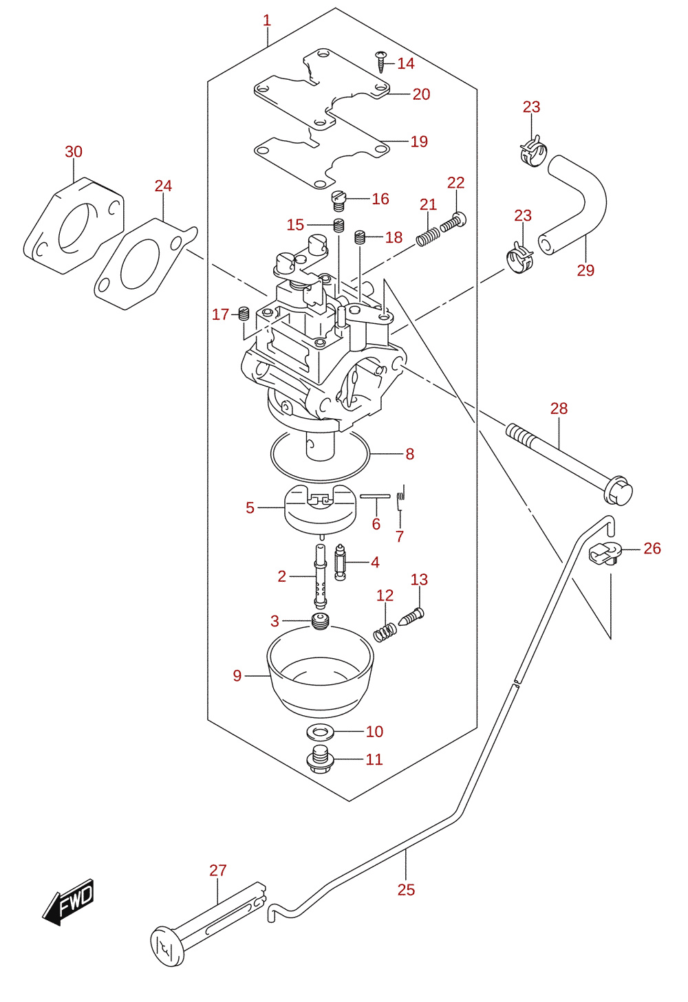 Karburaator (DF5A)