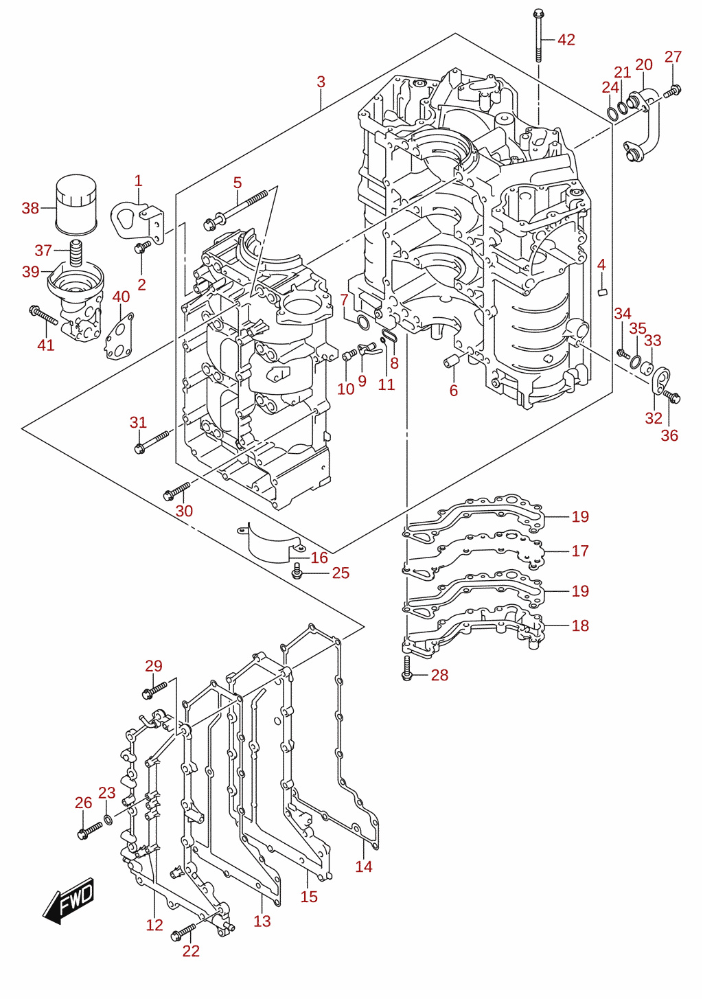 Cylinder block