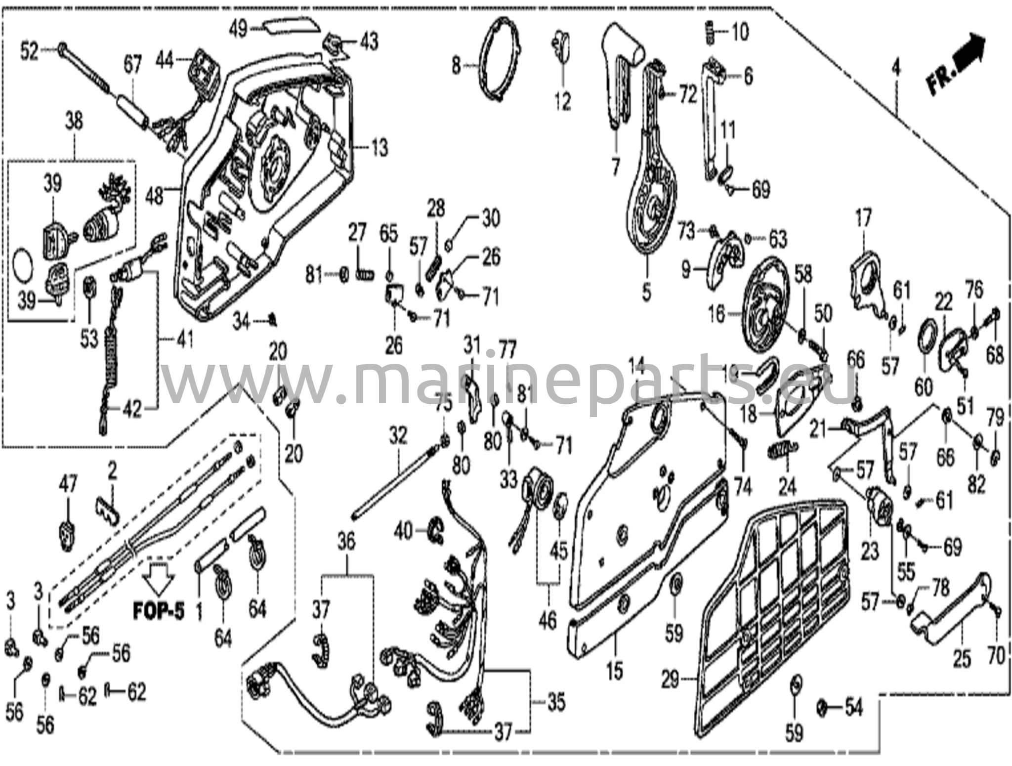 Fjärrkontroll (HI-LEX) (handtagslock = grå) (1)