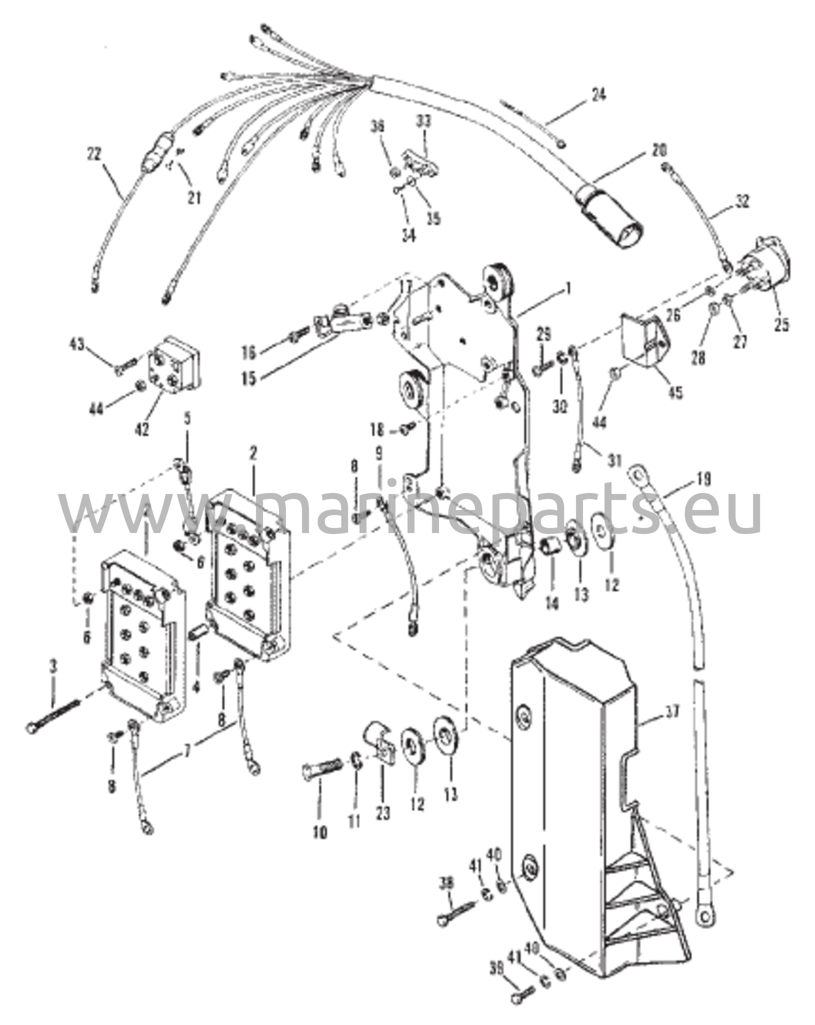 Johdotussarja/käynnistinrele