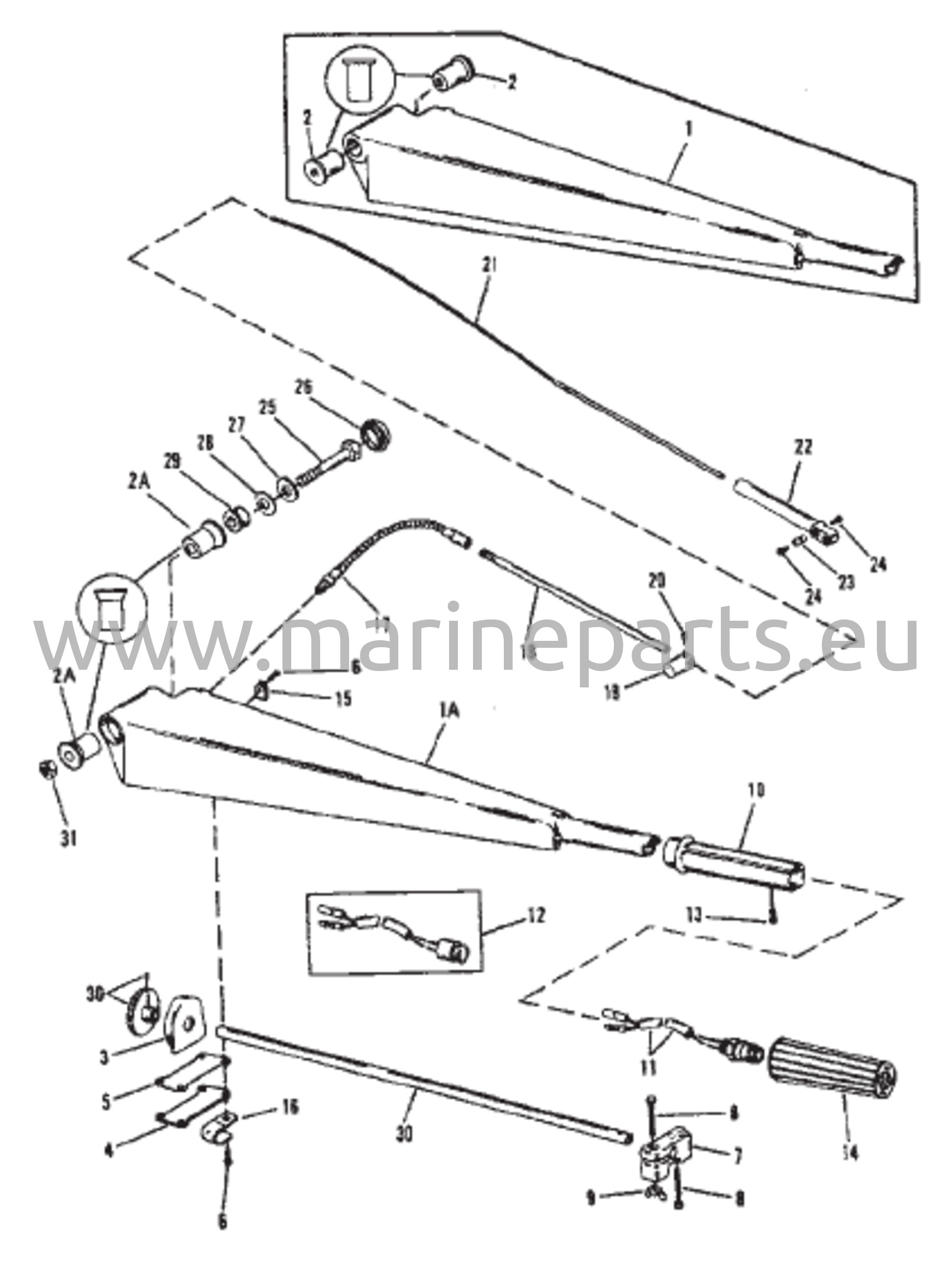 Steering Handle Kit 