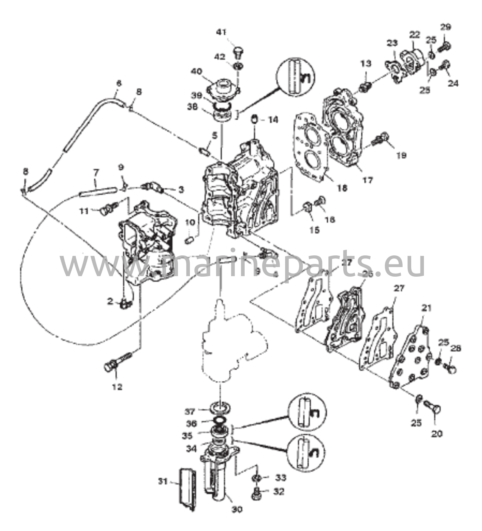 Crankcase and Cylinder Head 