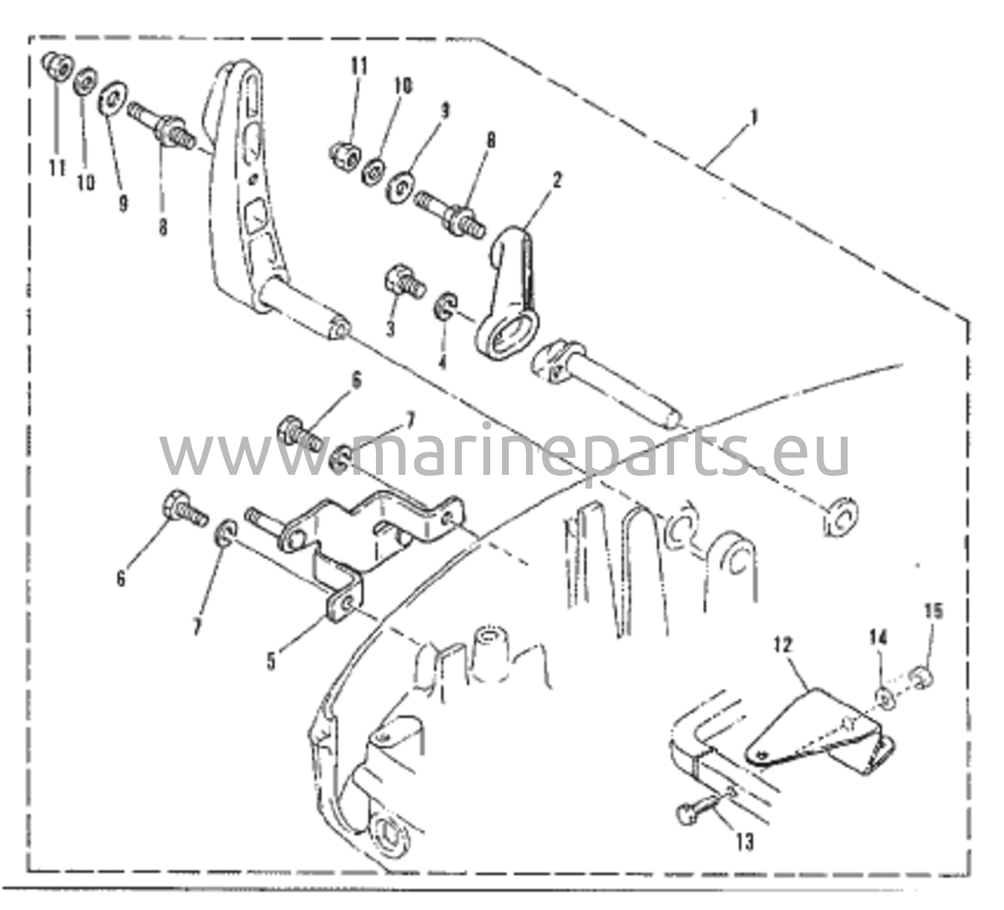 Kaukosäätimen kiinnityssarja