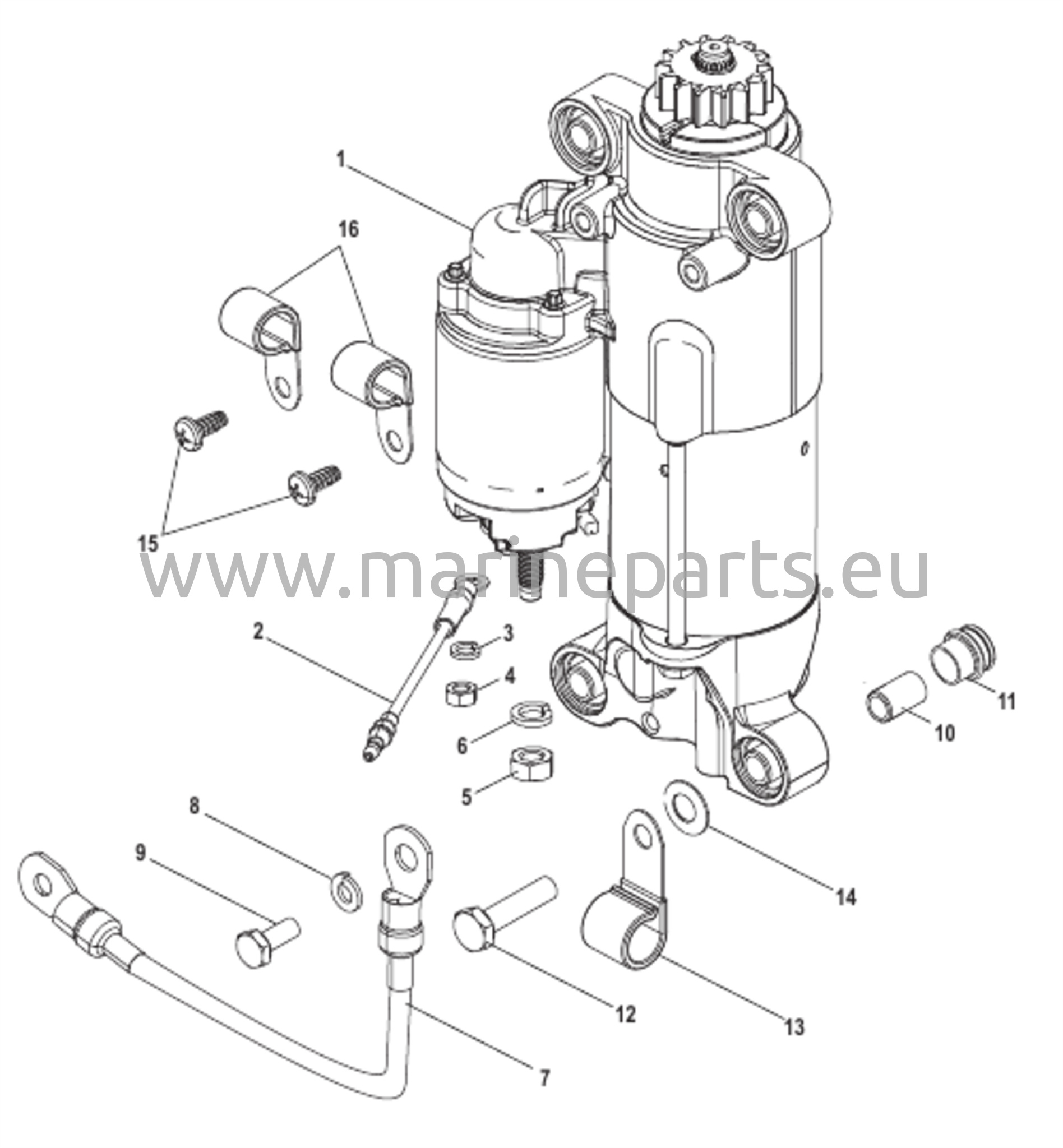 Sähkömoottori 1B759588 ja siitä eteenpäin