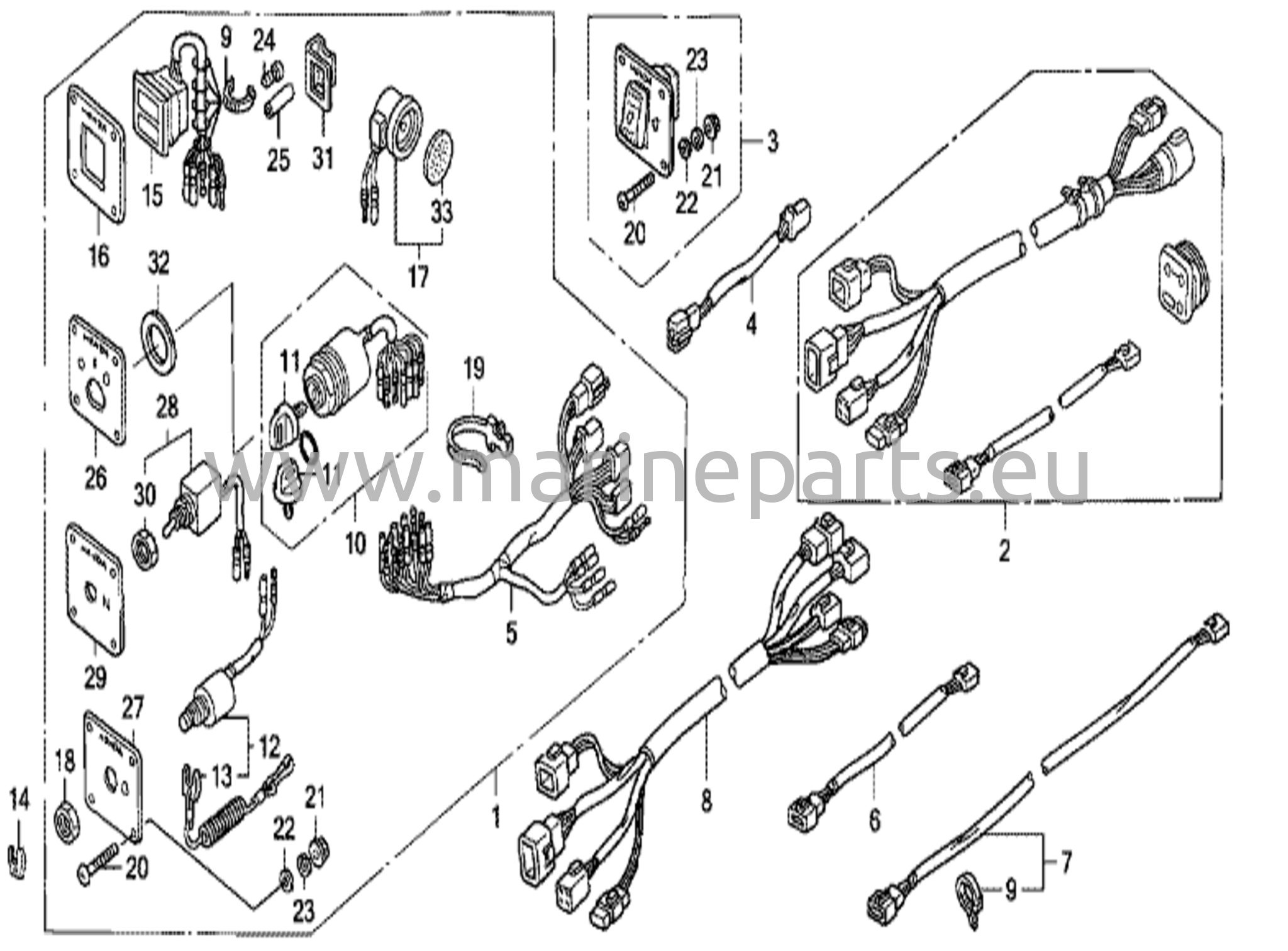 Control panel/light switch kit
