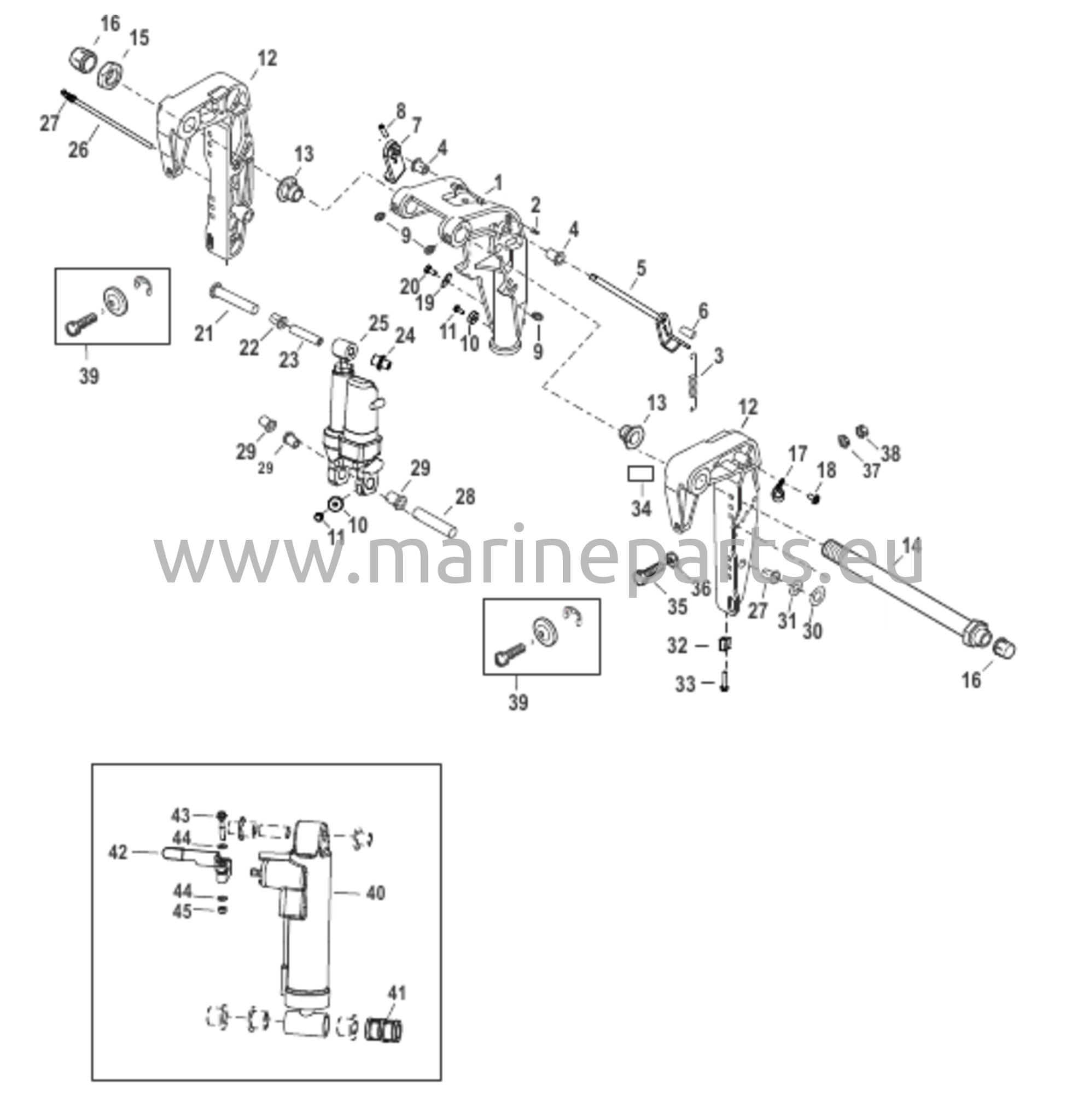 Puristinkiinnikkeet/Kääntyvä kiinnike Virtauskallistukseen ja kaasutoimiseen avustukseen