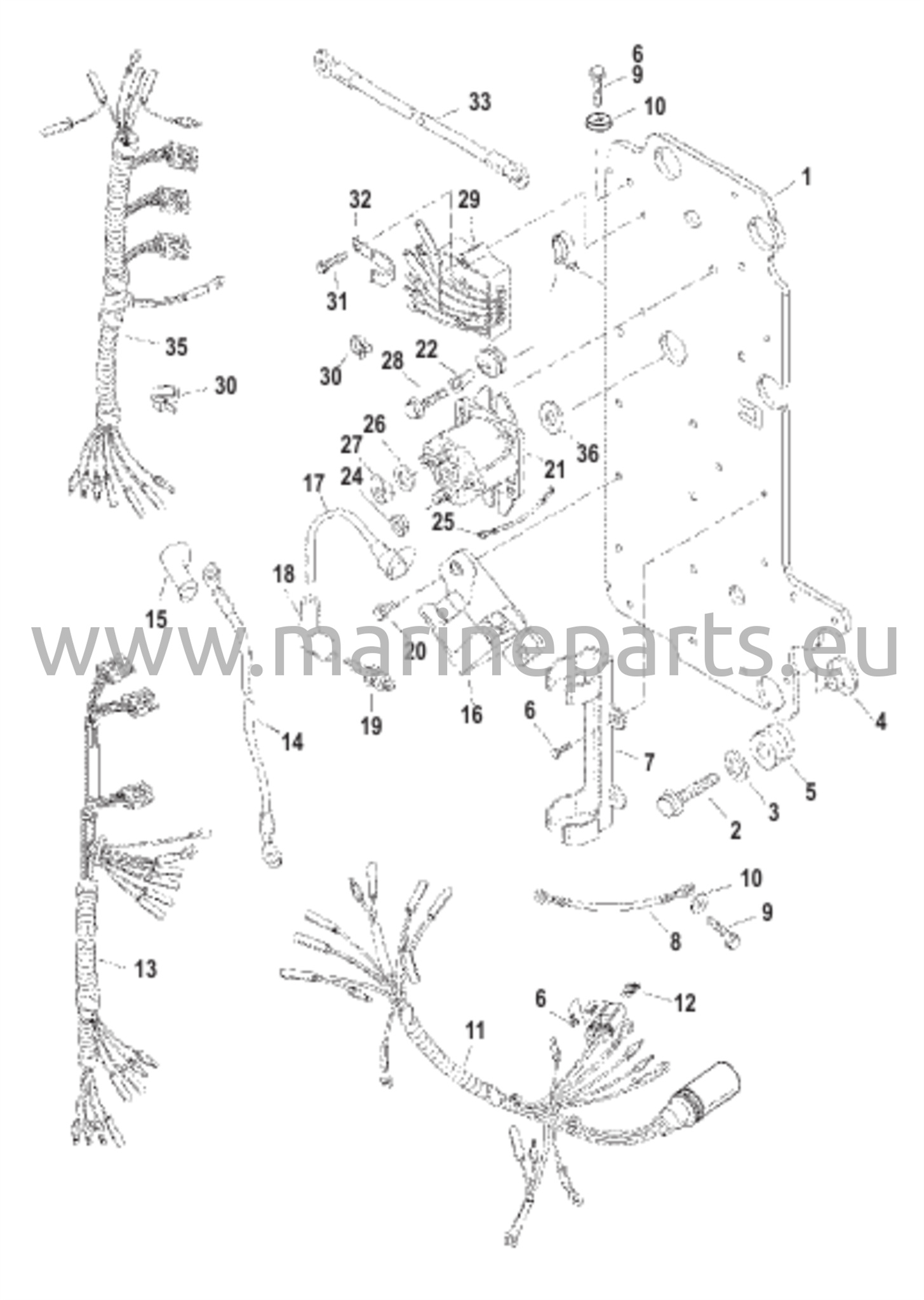 Sähköjärjestelmä (USA S/N 0G438000 / BEL-9937000 ja siitä eteenpäin)