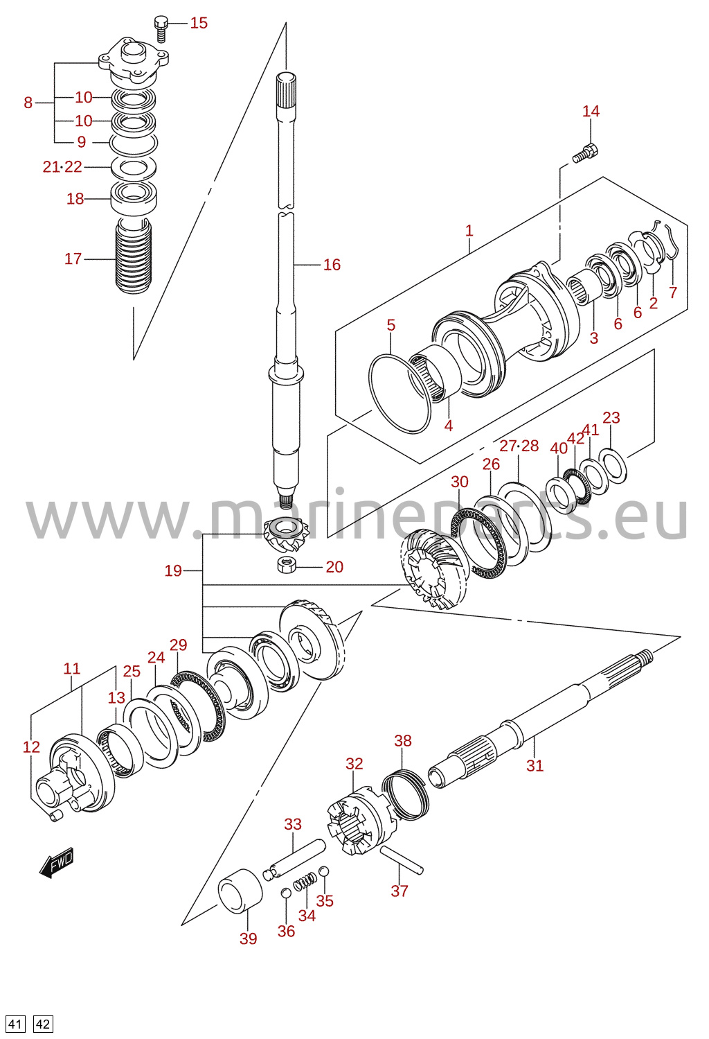 Transmission (DF140Z)