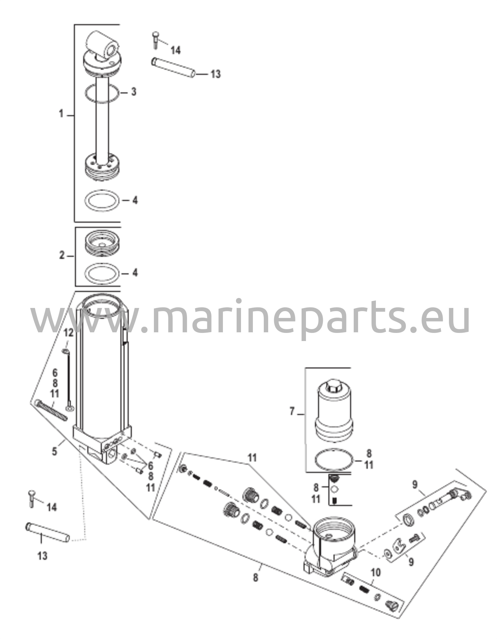 Manual Tilt Components 