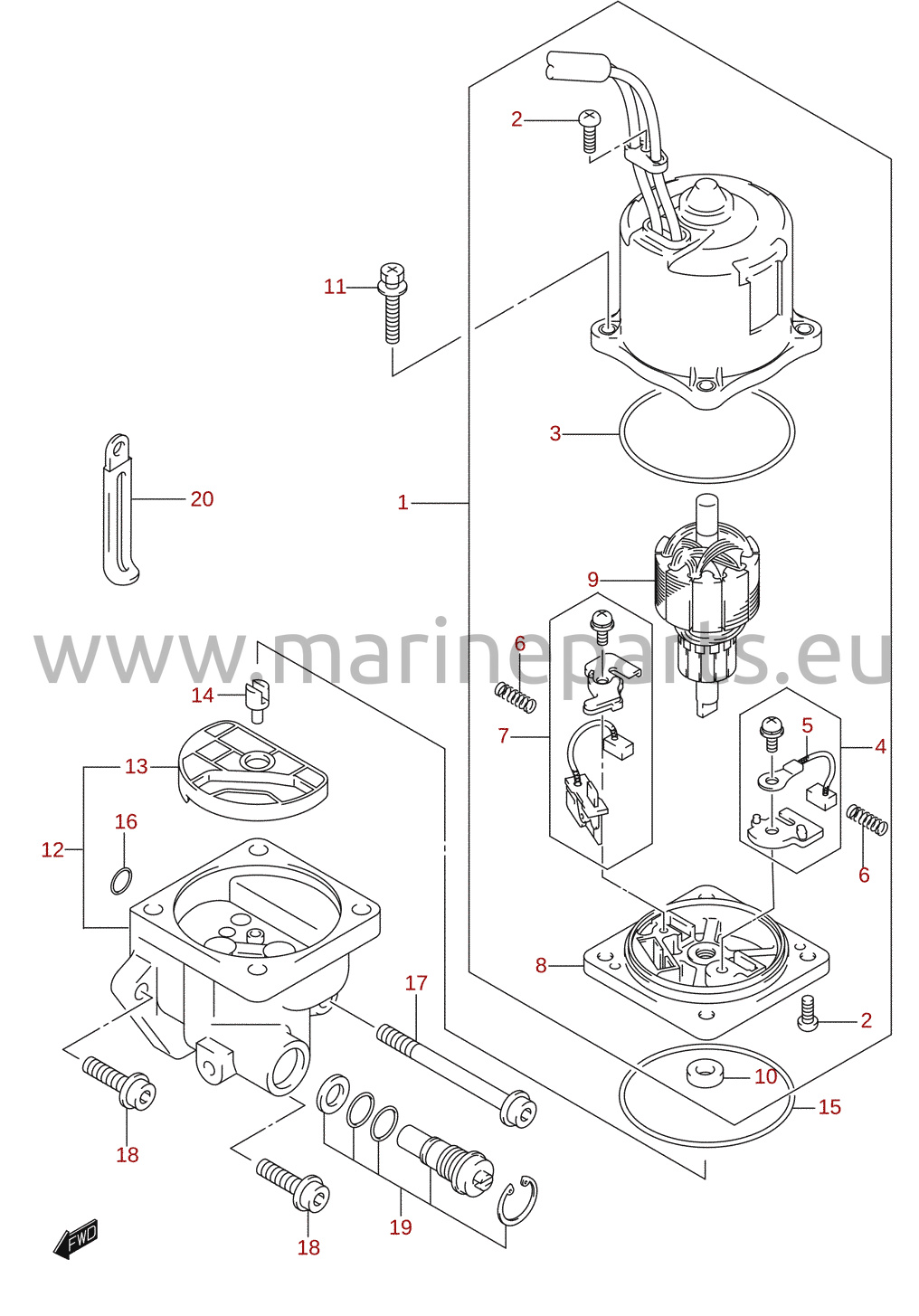 PTT motor