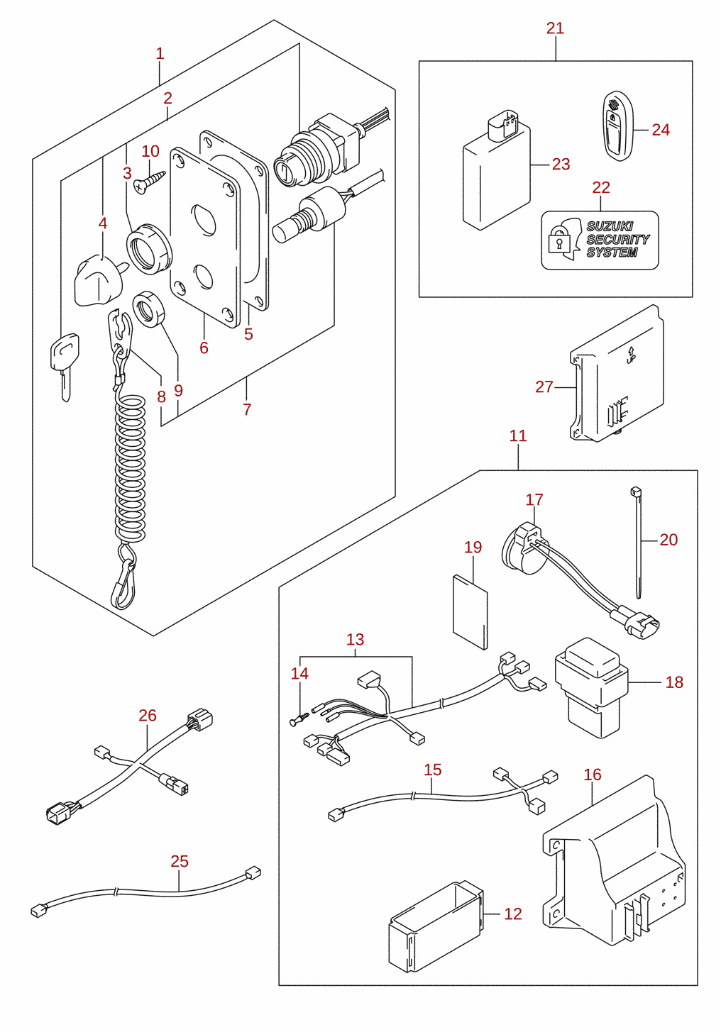 Keyless start (optional)