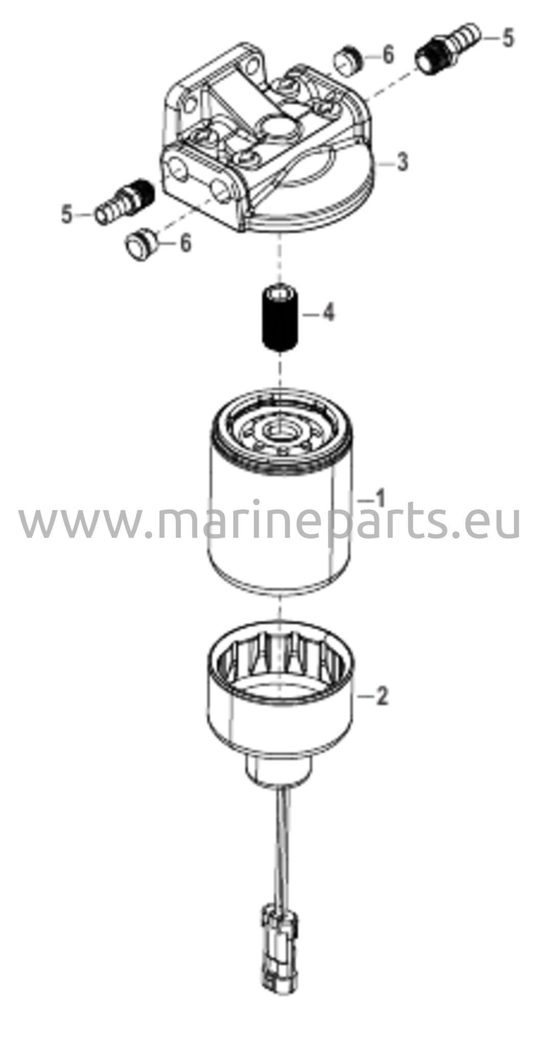 Polttoainesuodatin WIFillä – veneeseen asennettava