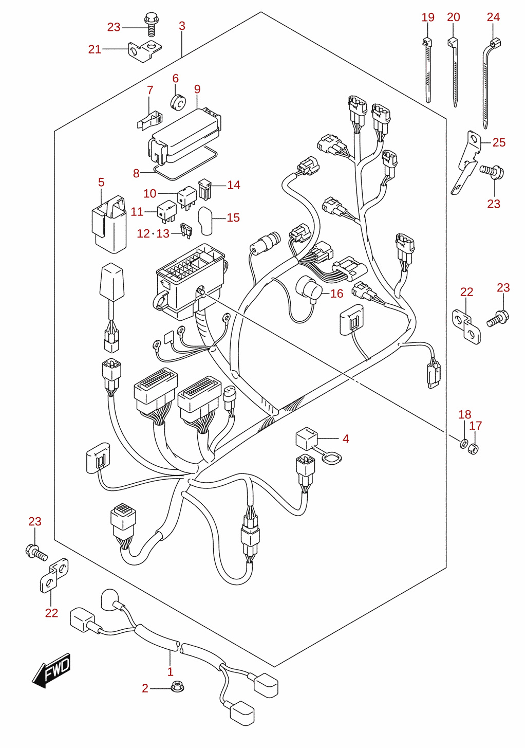 Harness (DF60AQH)