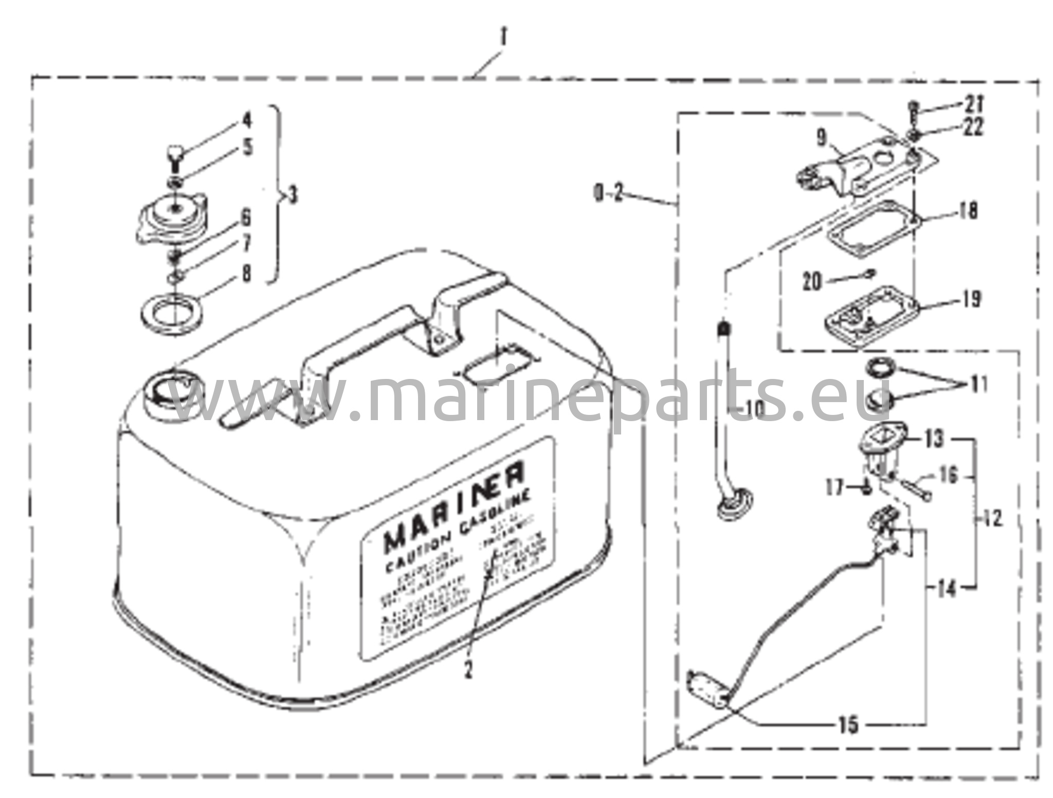 Polttoainesäiliö Ei Alkuperäisvaruste