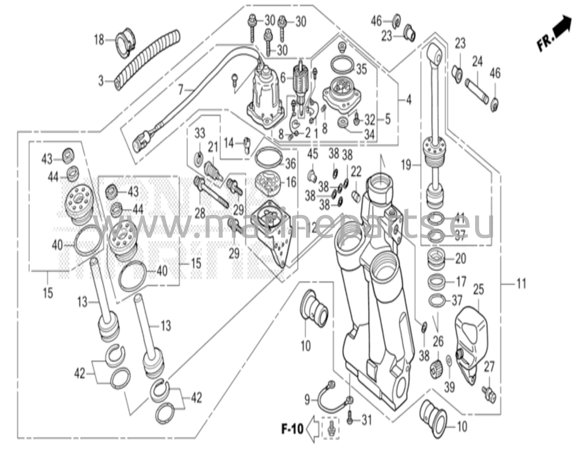Sähköinen trimmi ja kallistus