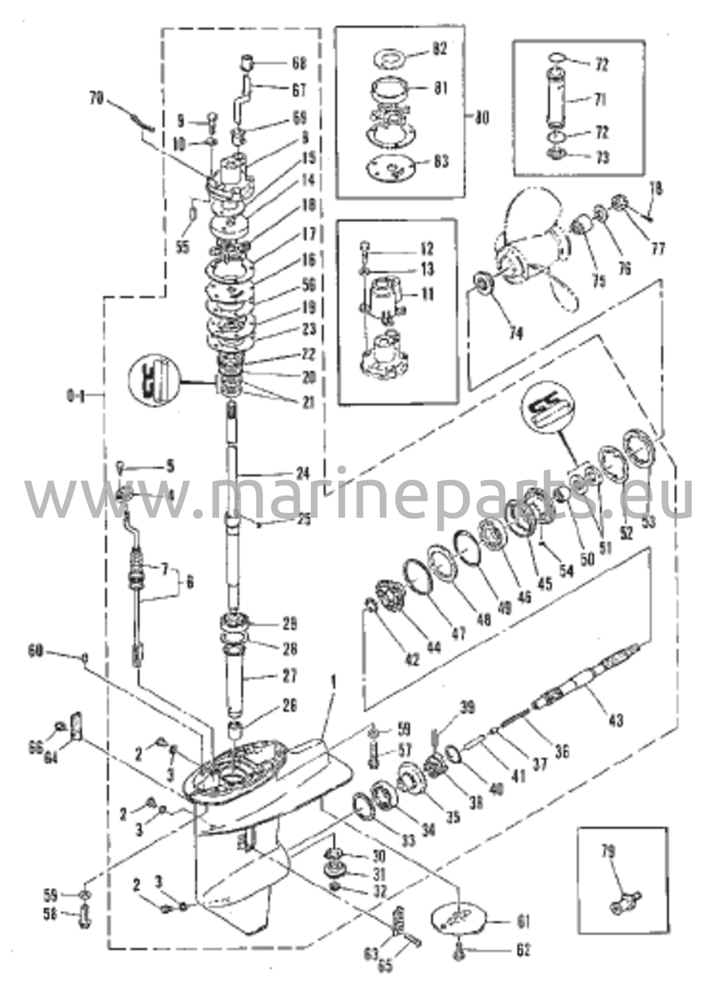 Gear housing