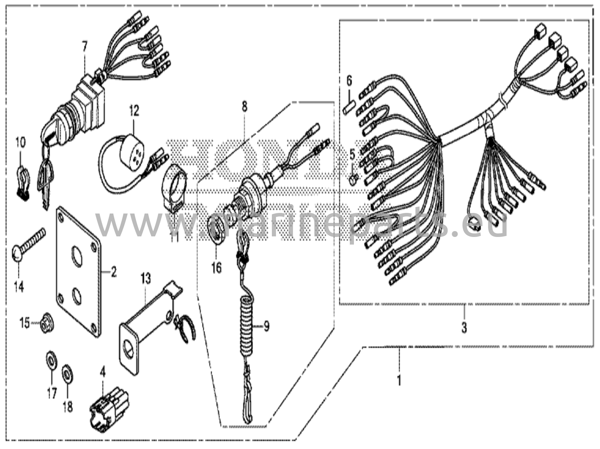 Lülitipaneeli komplekt (3)