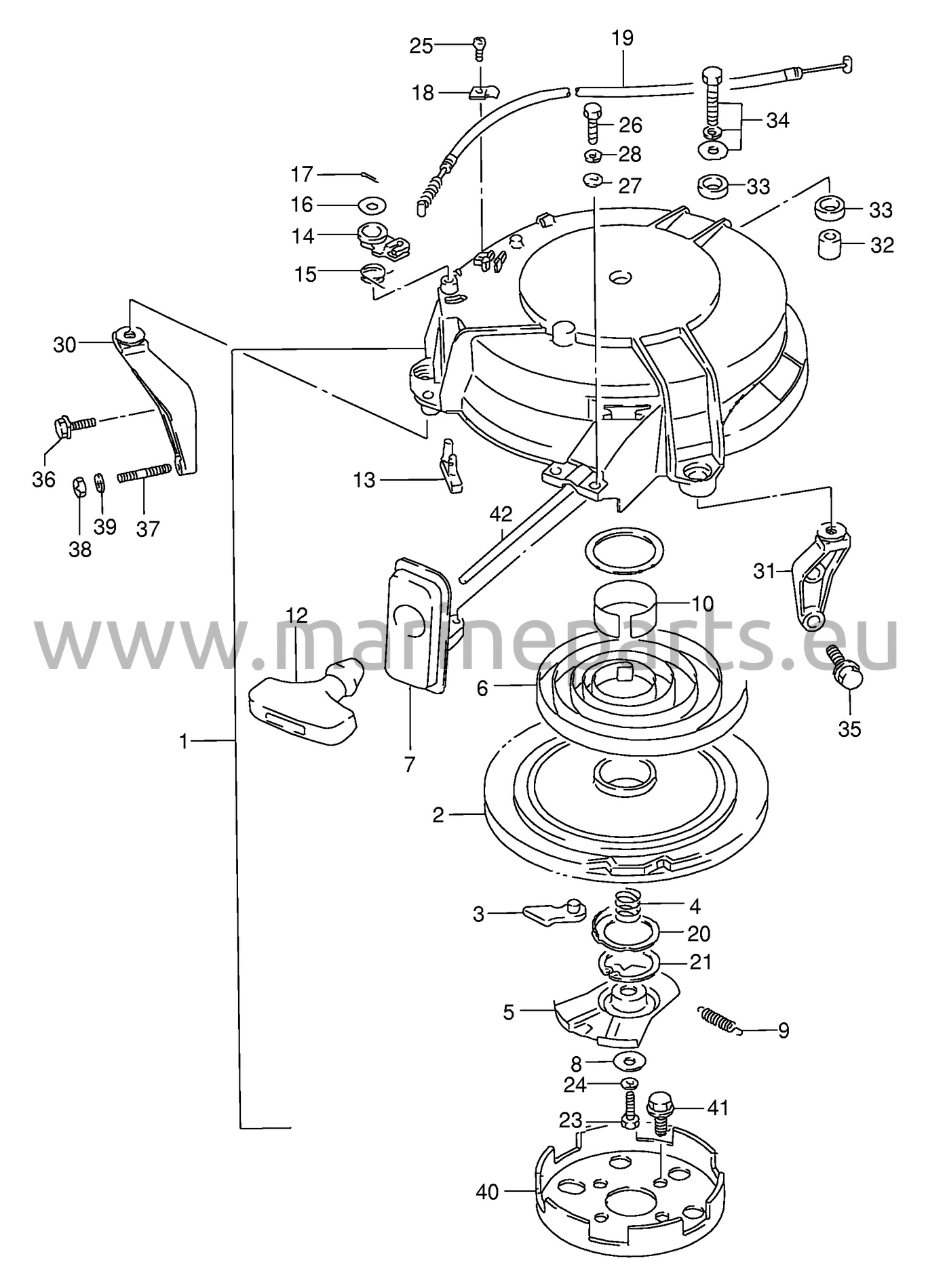 Snorestarter (DT75MQ, DT85MQ)