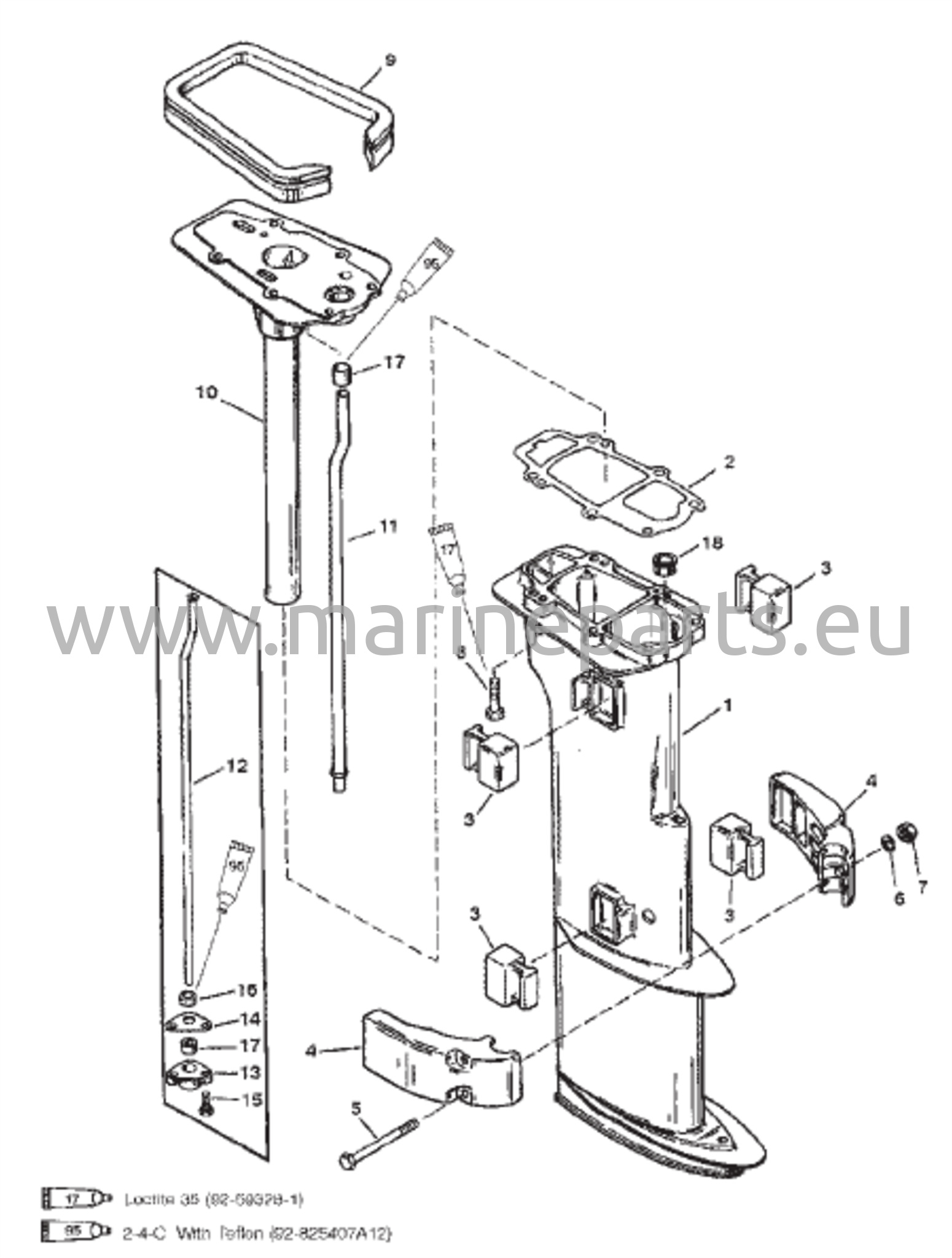Voimansiirron akselikotelo