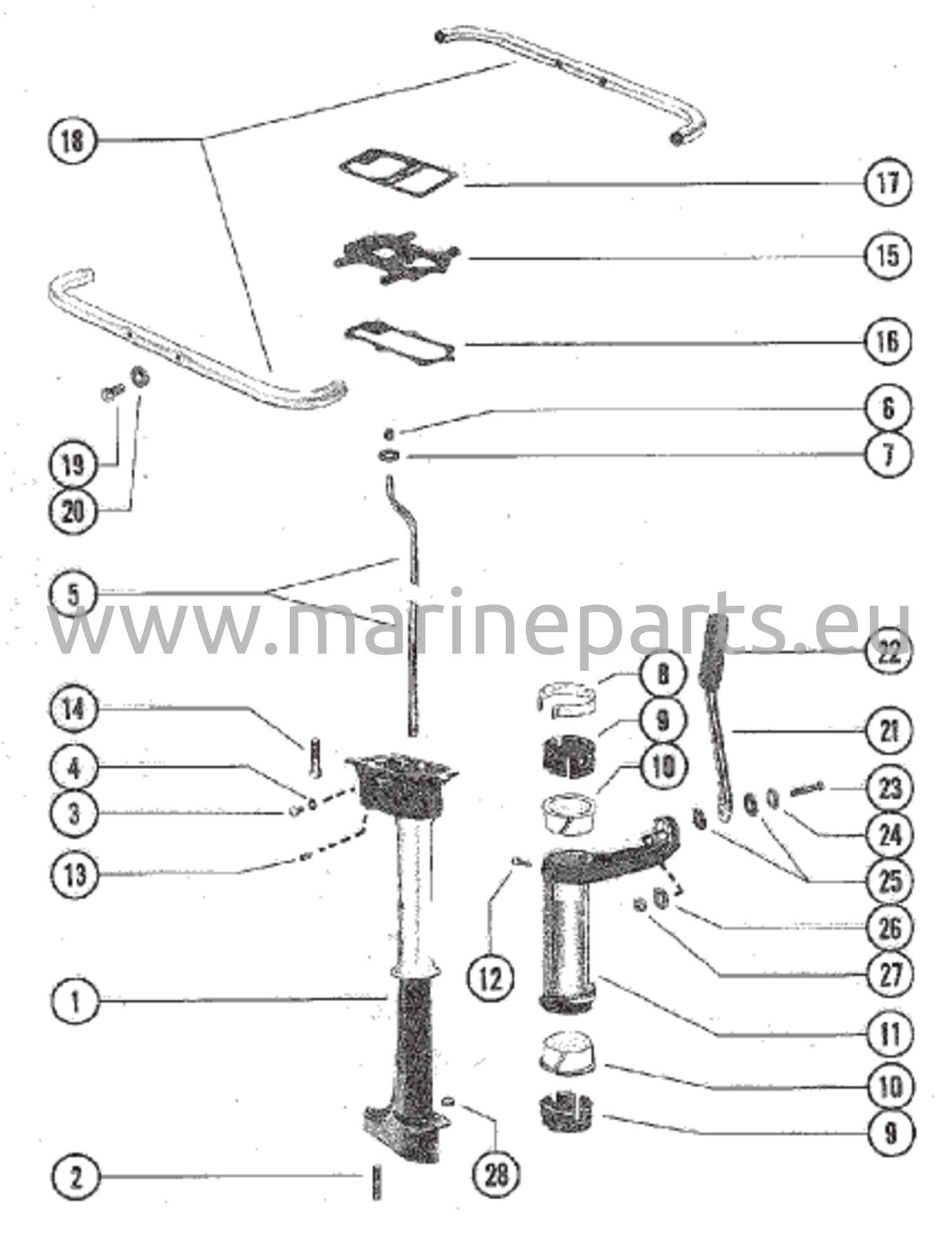 Driveshaft Housing Assembly 