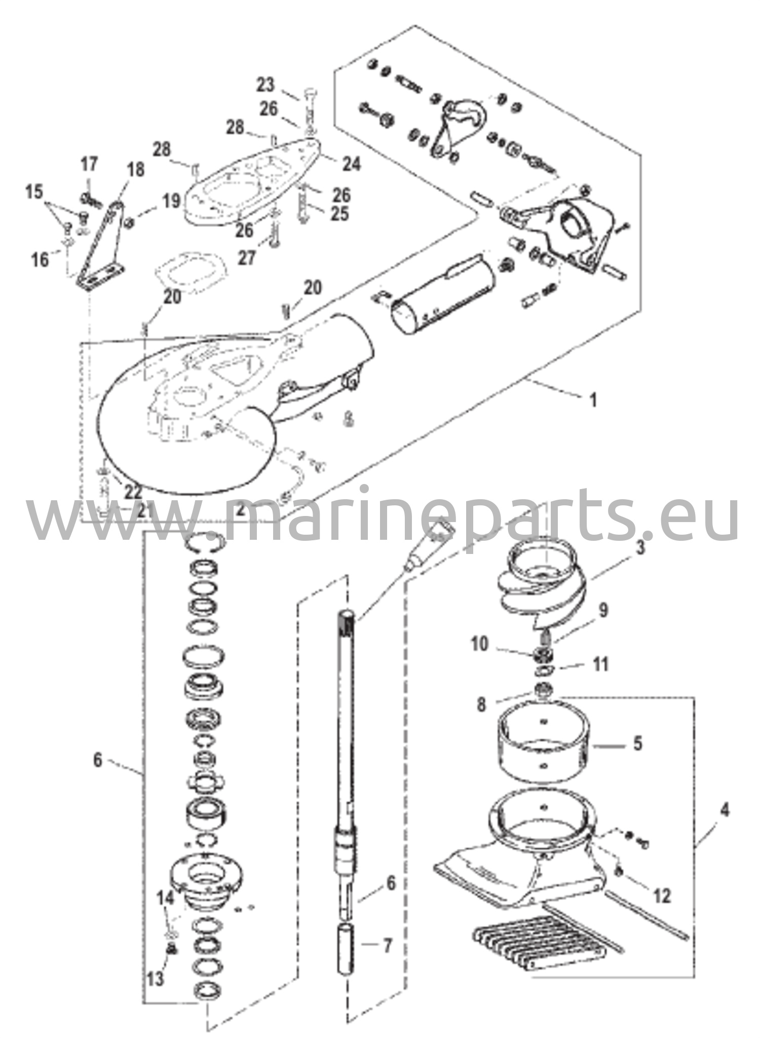 Suuttimipumpun kokoonpano