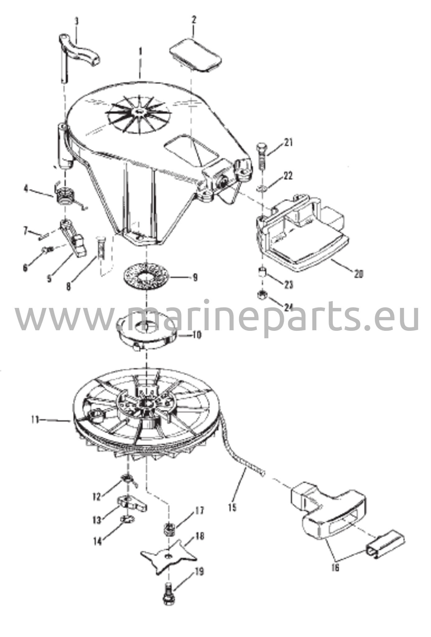 Starter Assembly (Manual) 