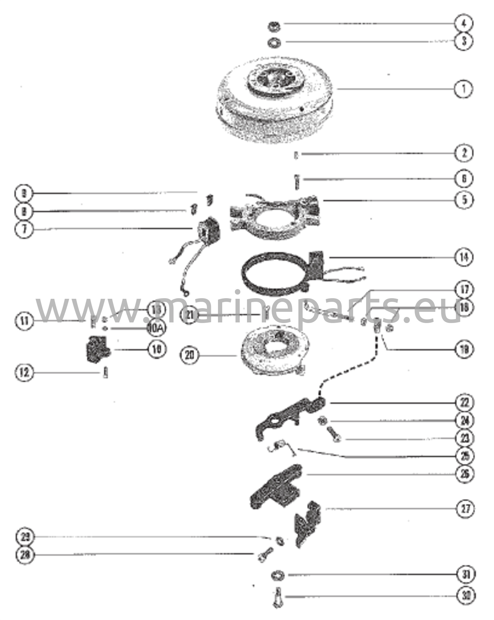 Flywheel and Stator 
