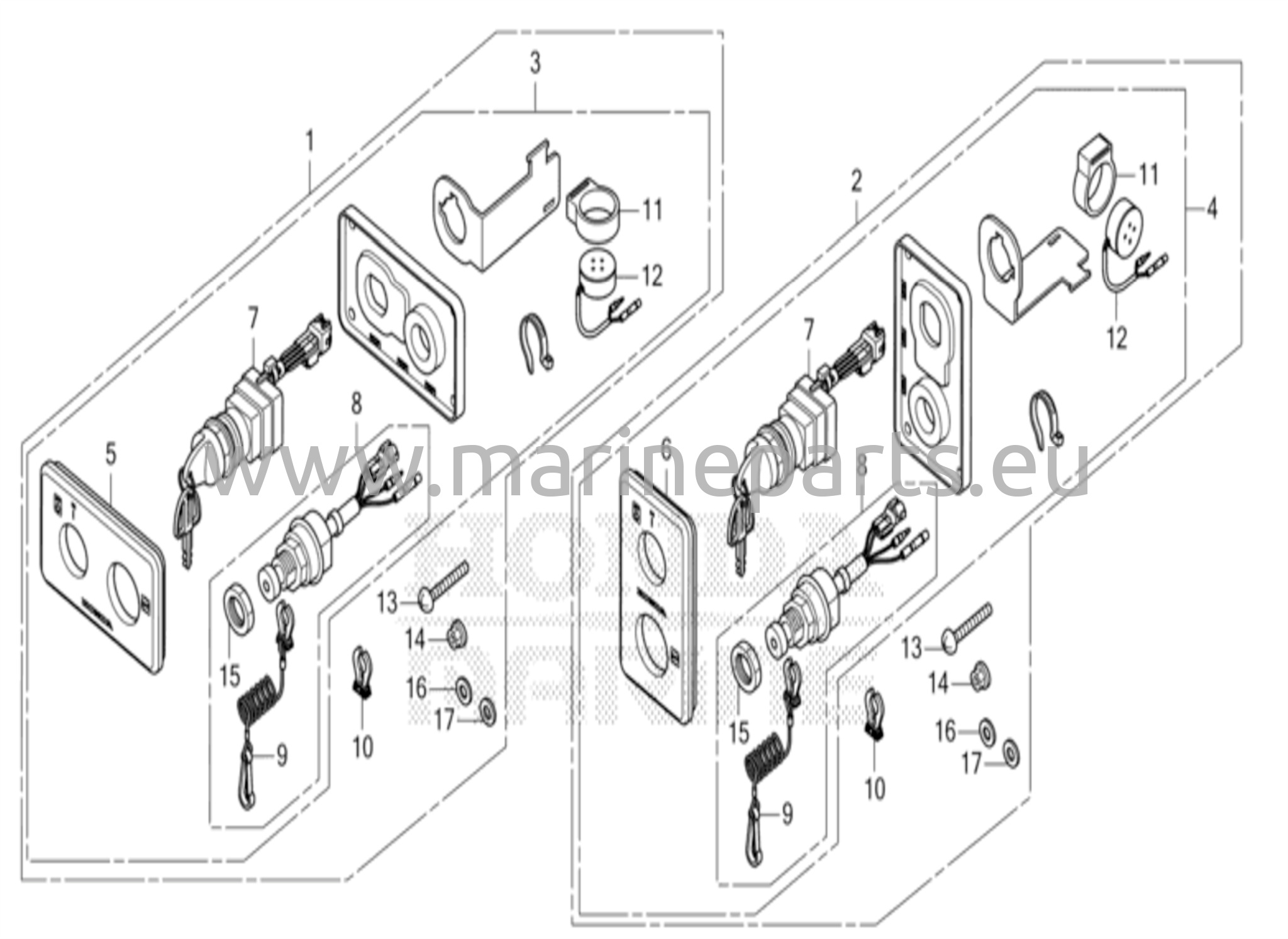 Kytkinpaneelisarja (6) (dbw)