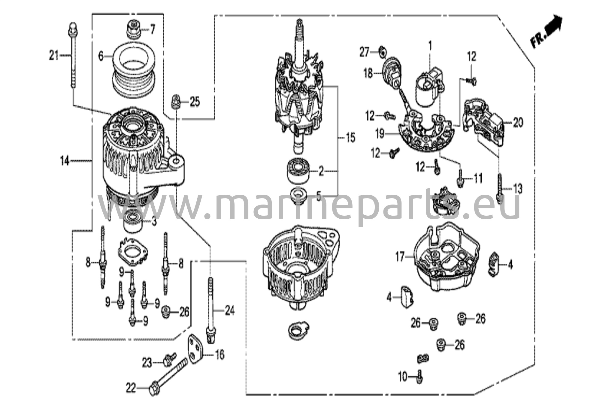A.C Generator (växelströmsgenerator)