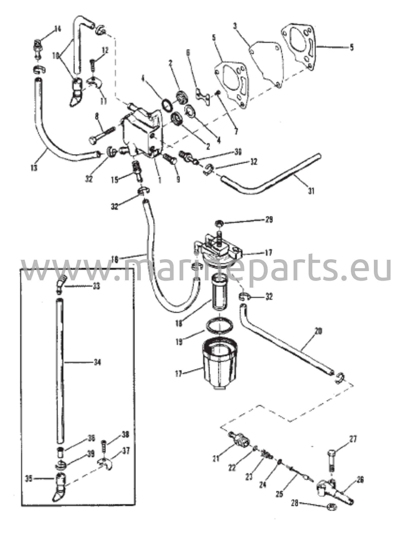 Fuel Pump and Fuel Line 
