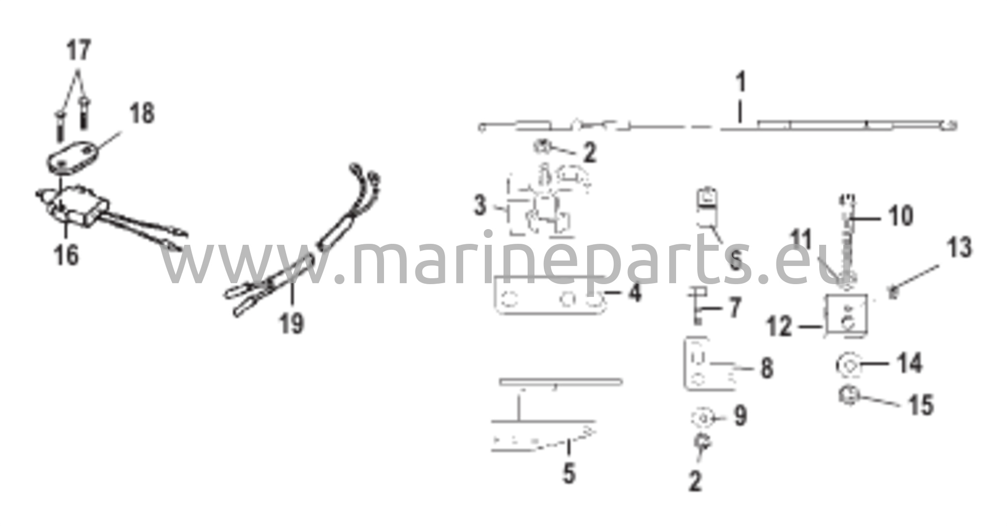 Peräsimen kahvan sovitinpaketti (Jet 80)