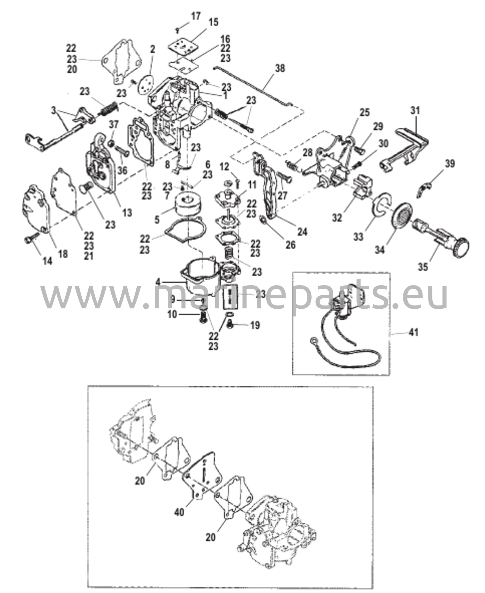 Carburetor (10/XR/Magnum 10/Viking) 