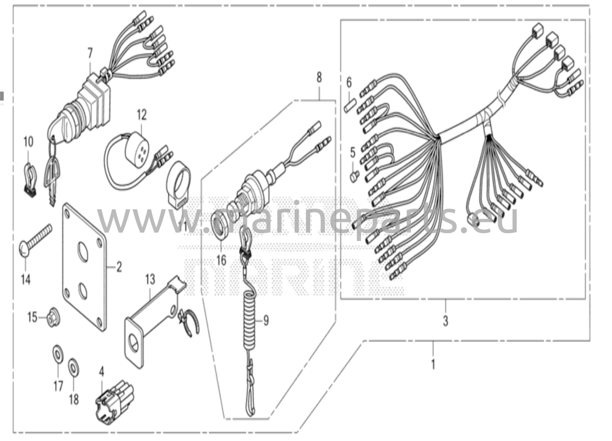 Kytkinpaneelisarja (3) (mekaaninen)
