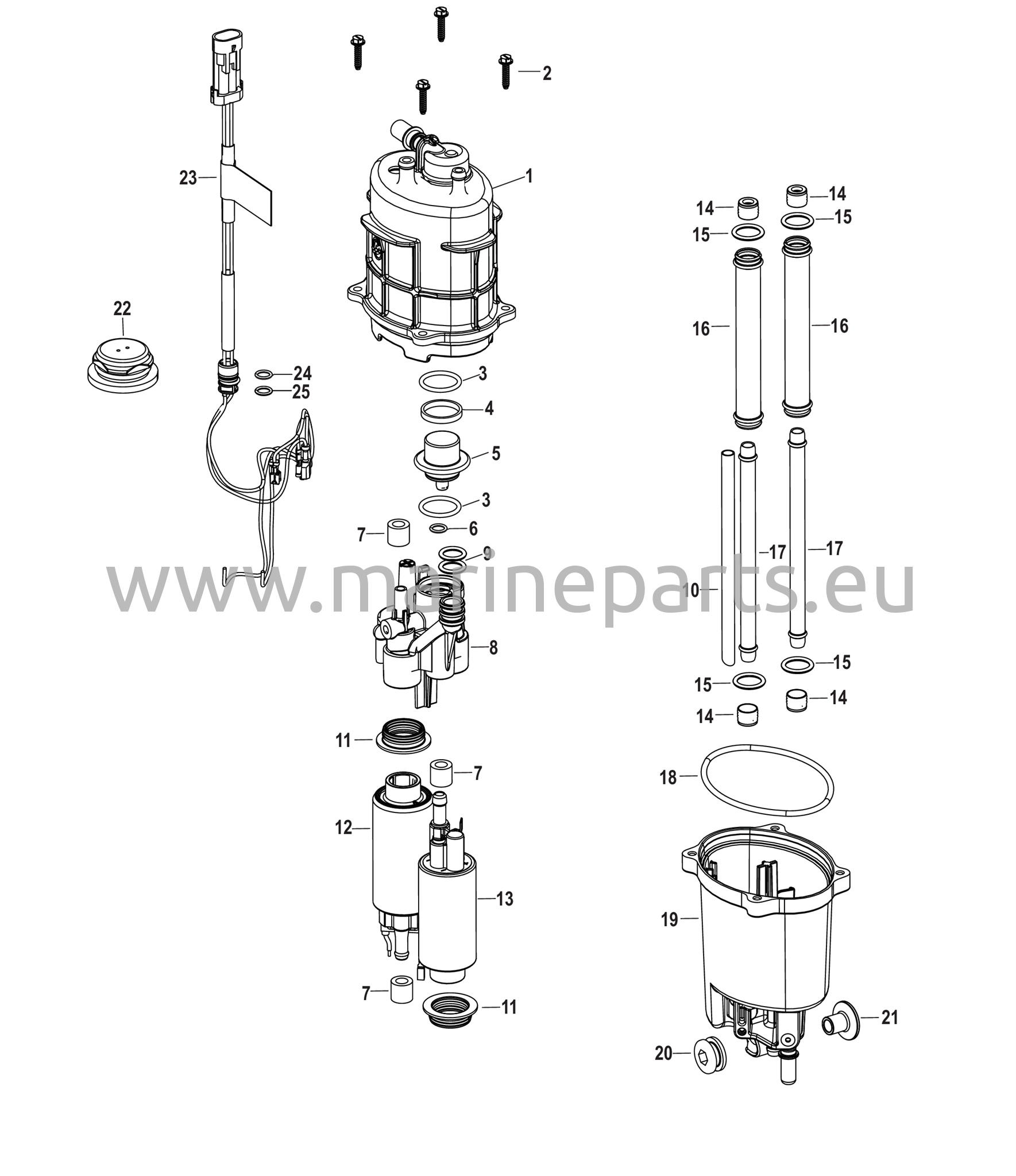Polttoaineen syöttömoduuli