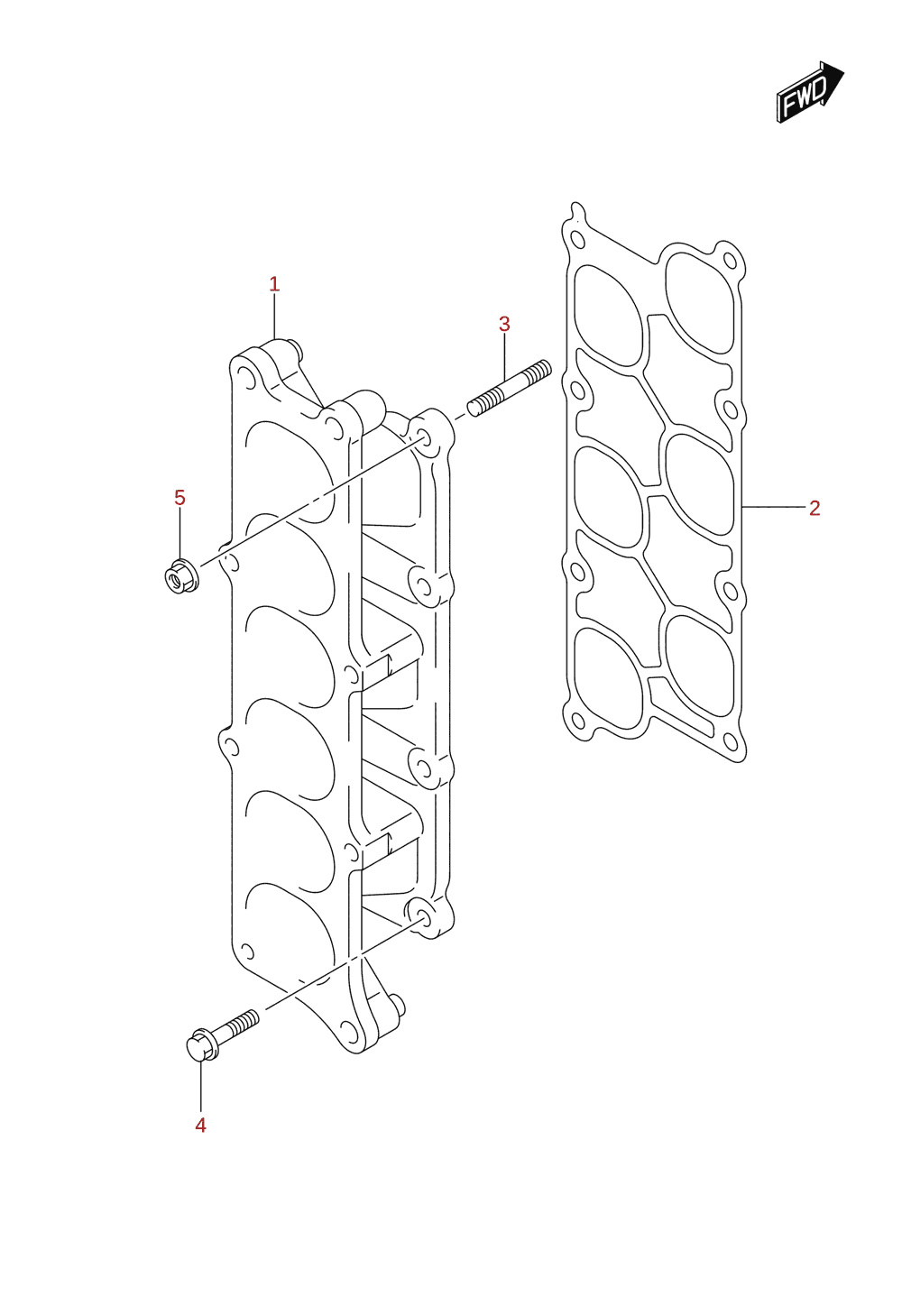 Indsugningsmanifold