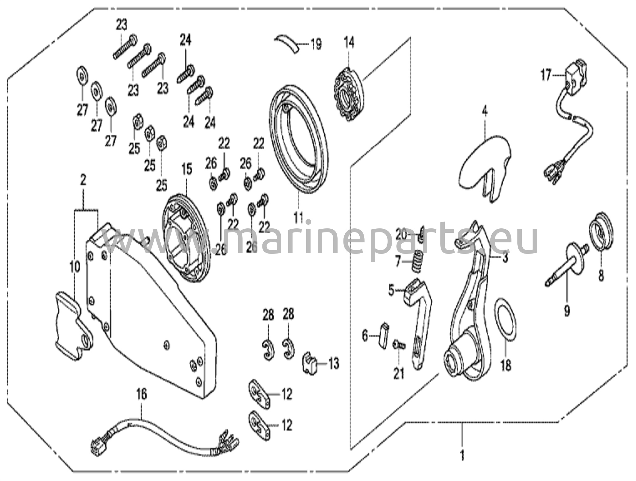 Fjärrkontroll (infällt montage) (vänster)