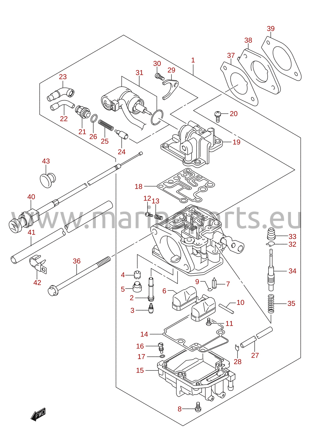 Carburetor (2005–2011)