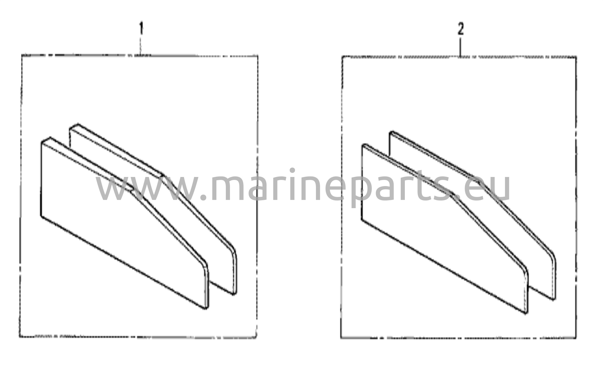 Justersats för trimplatta