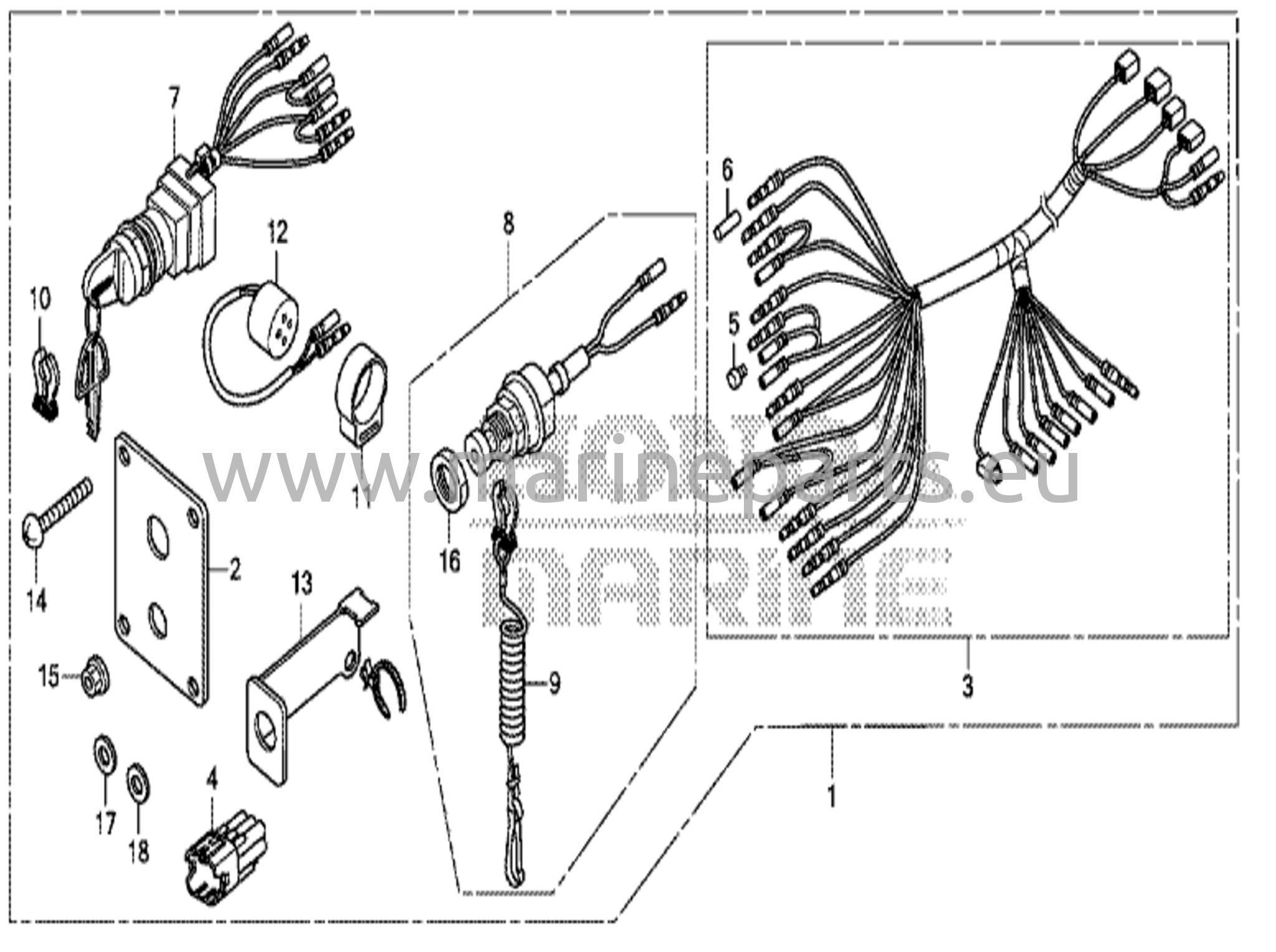 Kytkinpaneelin sarja (3)