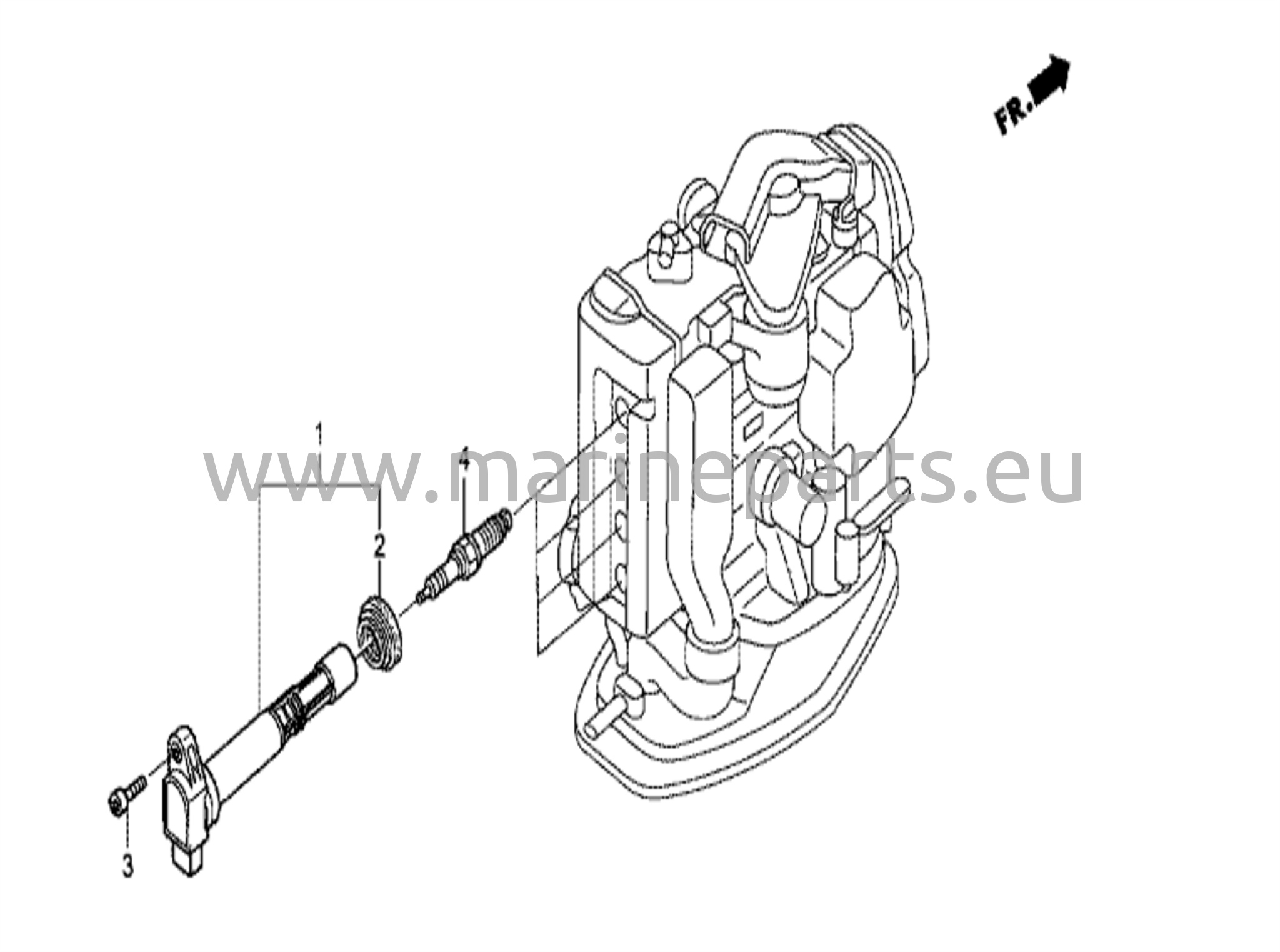 Tändspole/tändstift