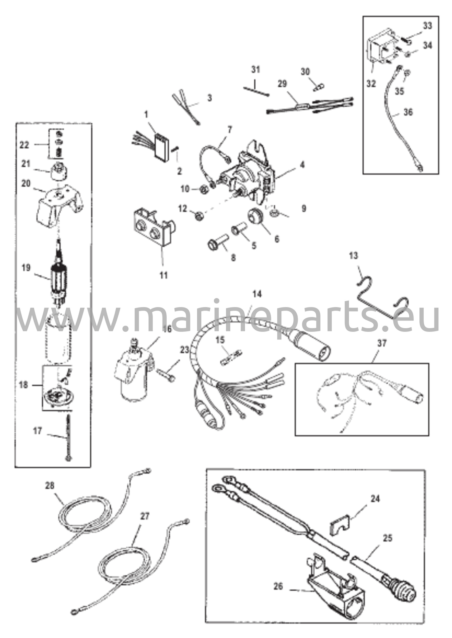 Electric Start Components 