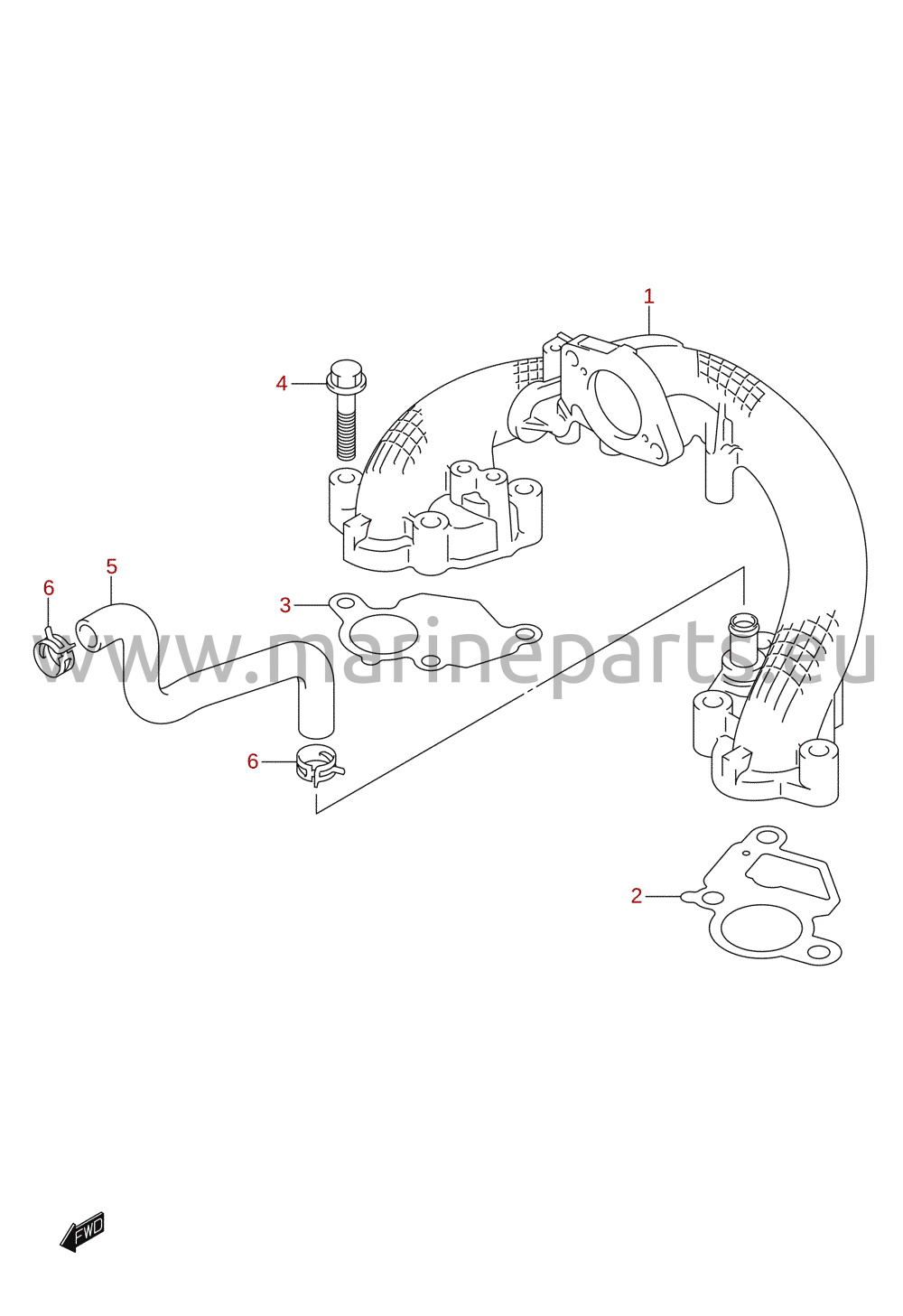 Indsugningsmanifold