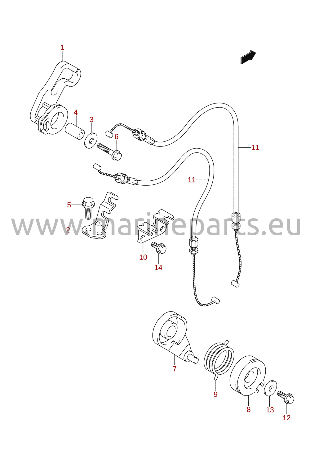 Throttle control (DF20R, DF25R)