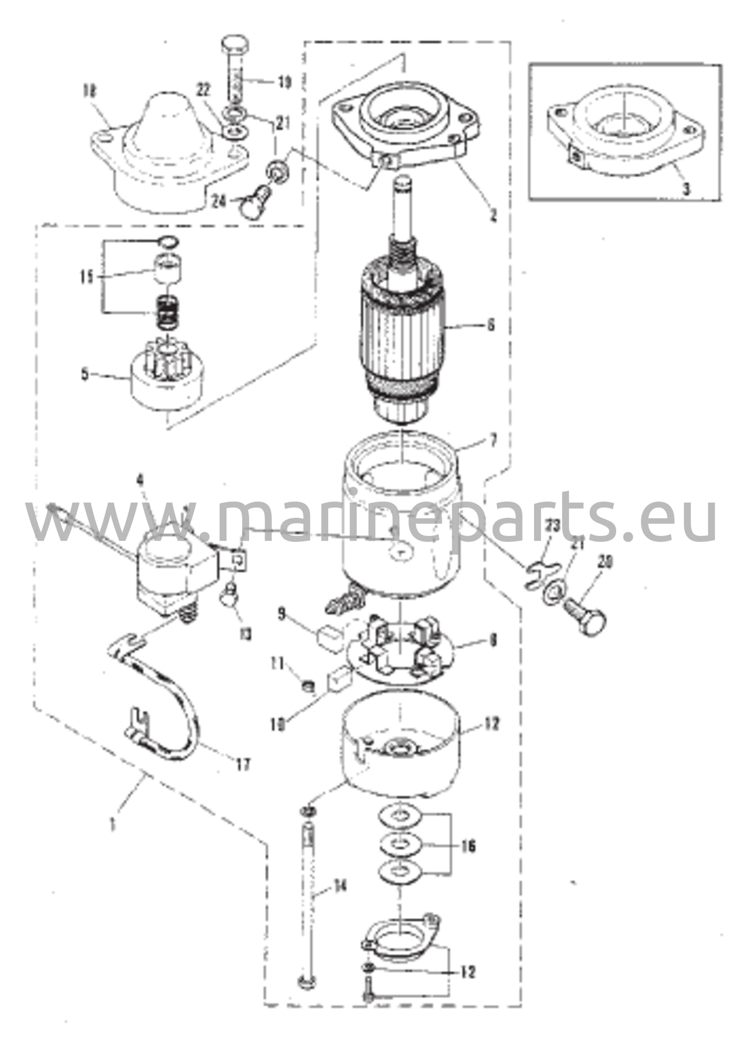 Electric Starter Motor 