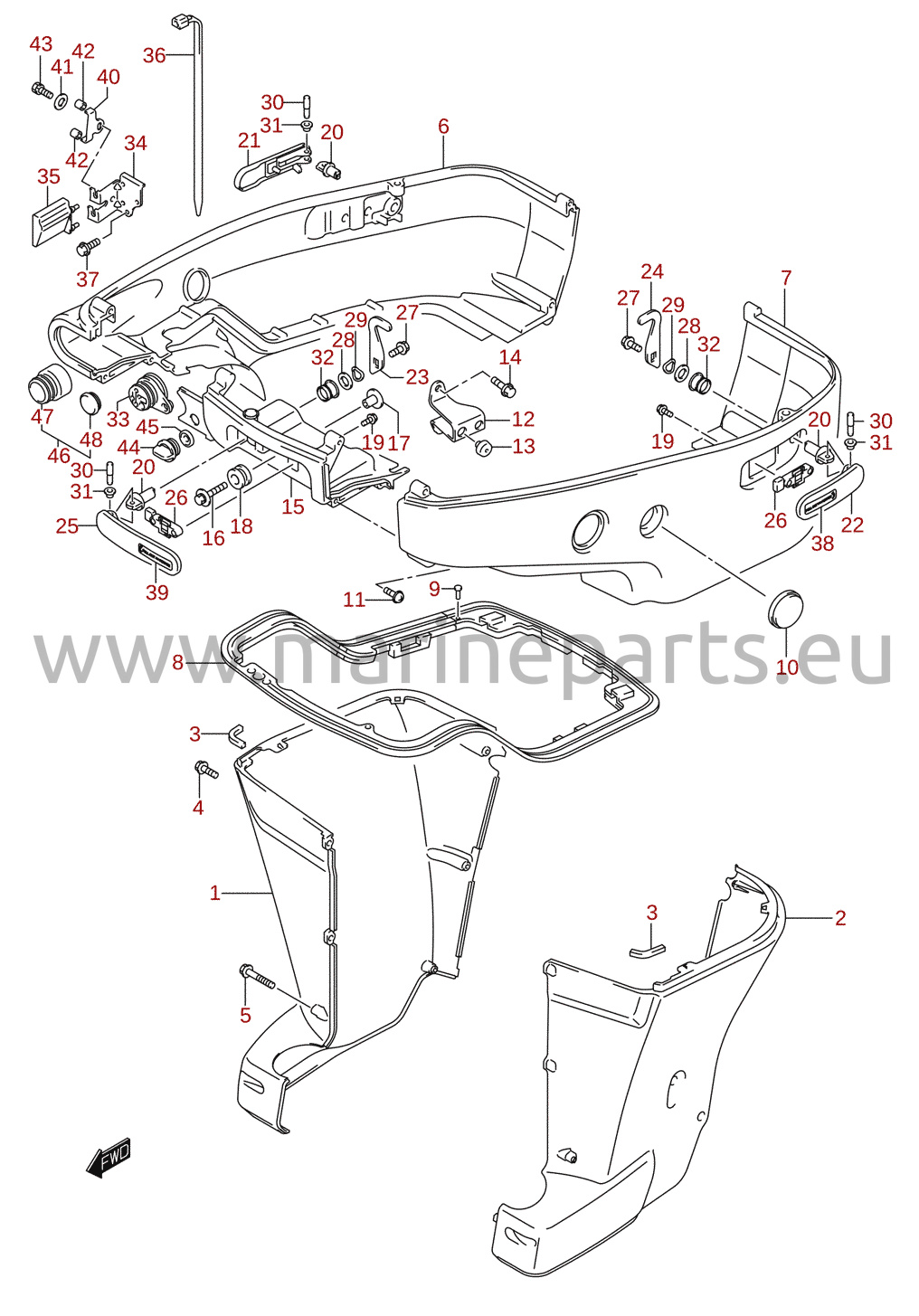 Sidokåpa (X/XX-transom)