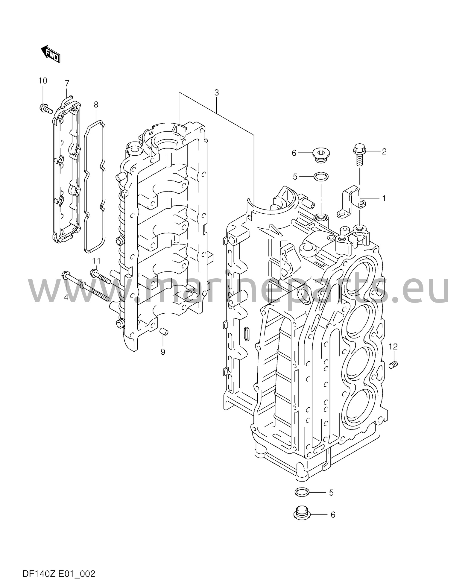 Cylinder block