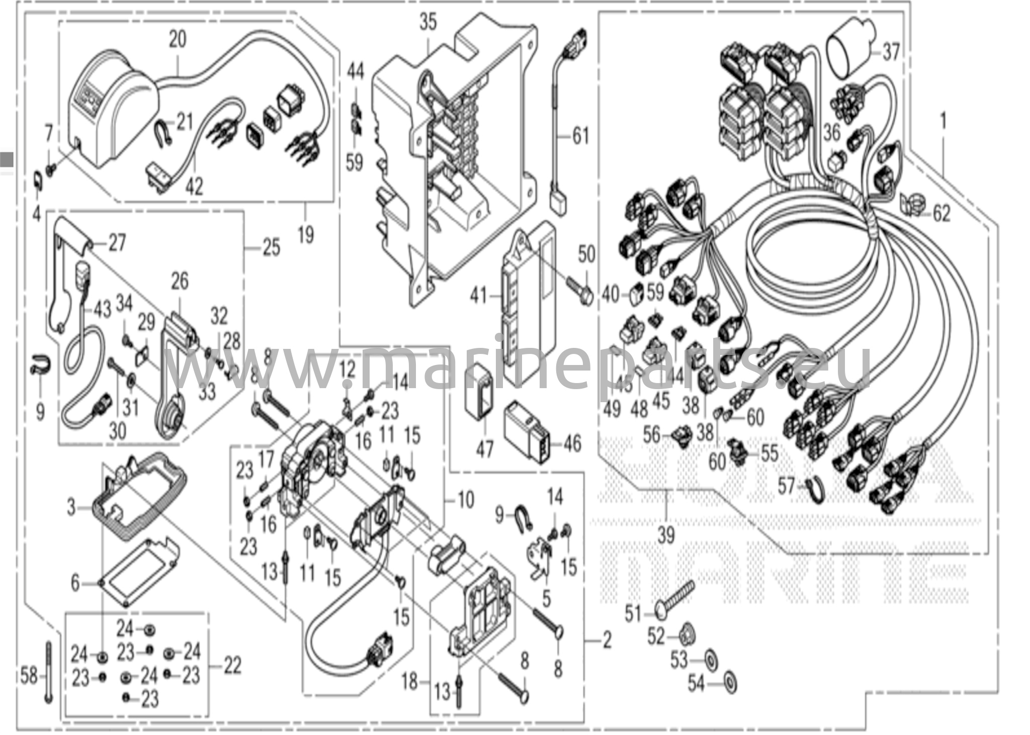 Fjärrkontroll (överliggande enkeltyp) (huvud) (DBW)