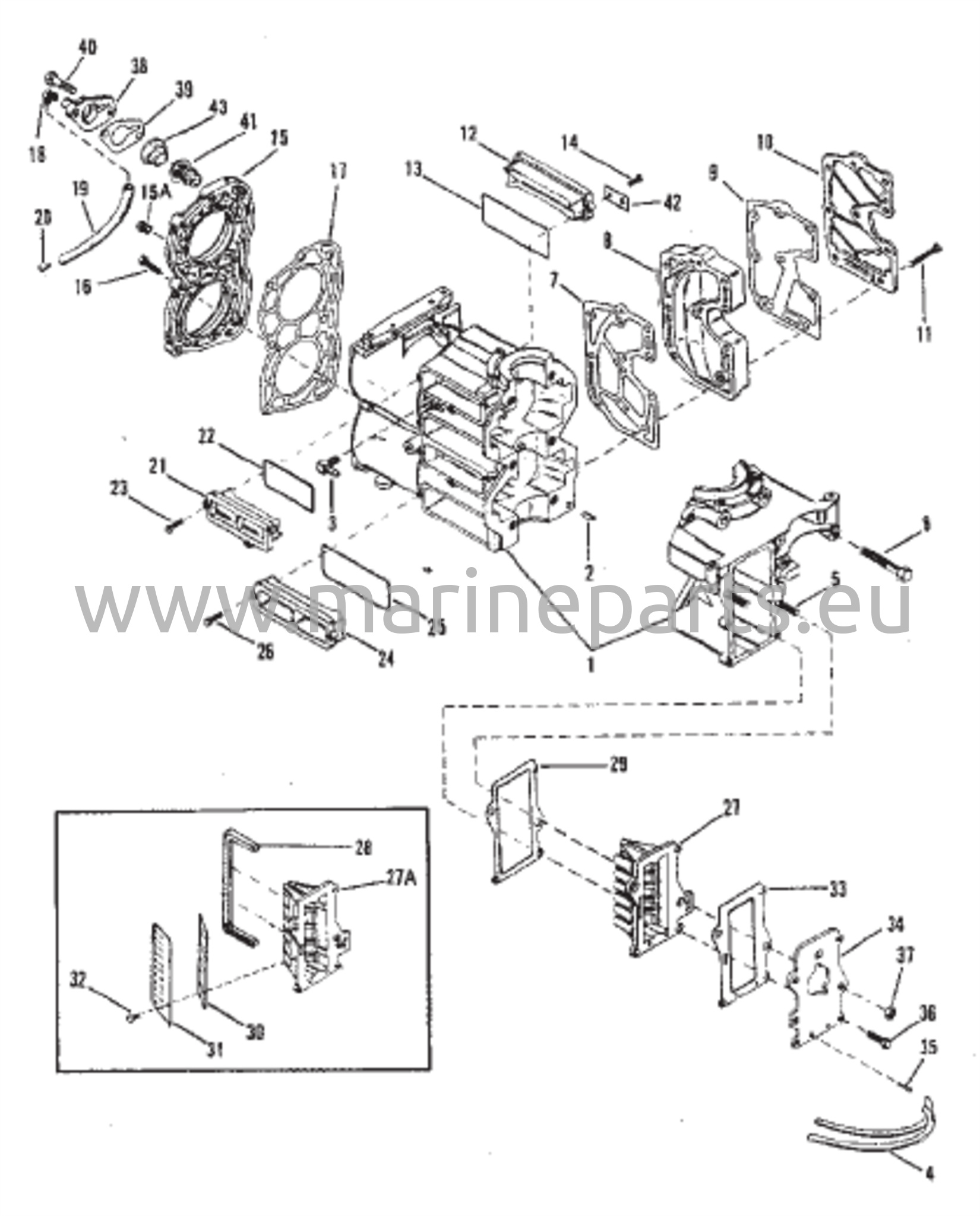 Sylinterilohko ja suojukset